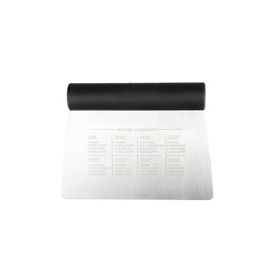 KitchenAid Stainless Steel All Purpose Scraper & Dough Cutter (Black)