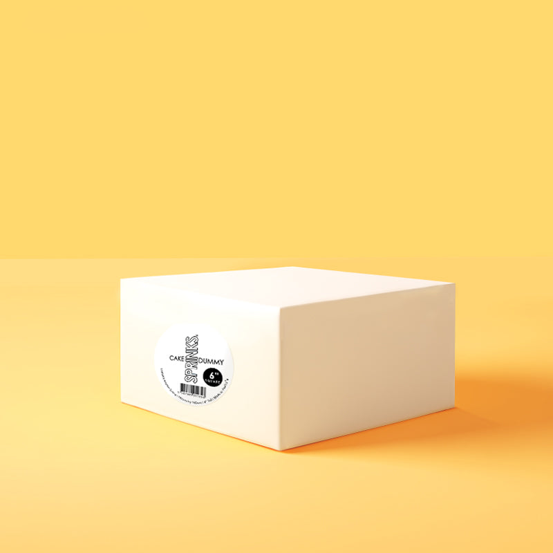 Sprinks Cake Dummy Square 6 x 4in High