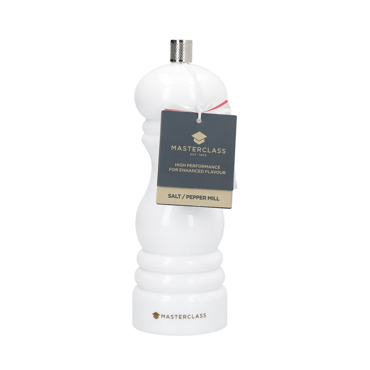 MasterClass Salt & Pepper Mill 17cm (White)