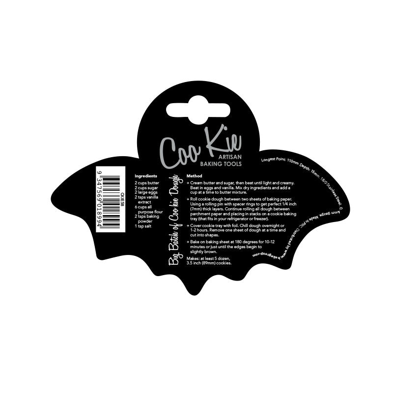 Coo Kie Bat Cookie Cutter