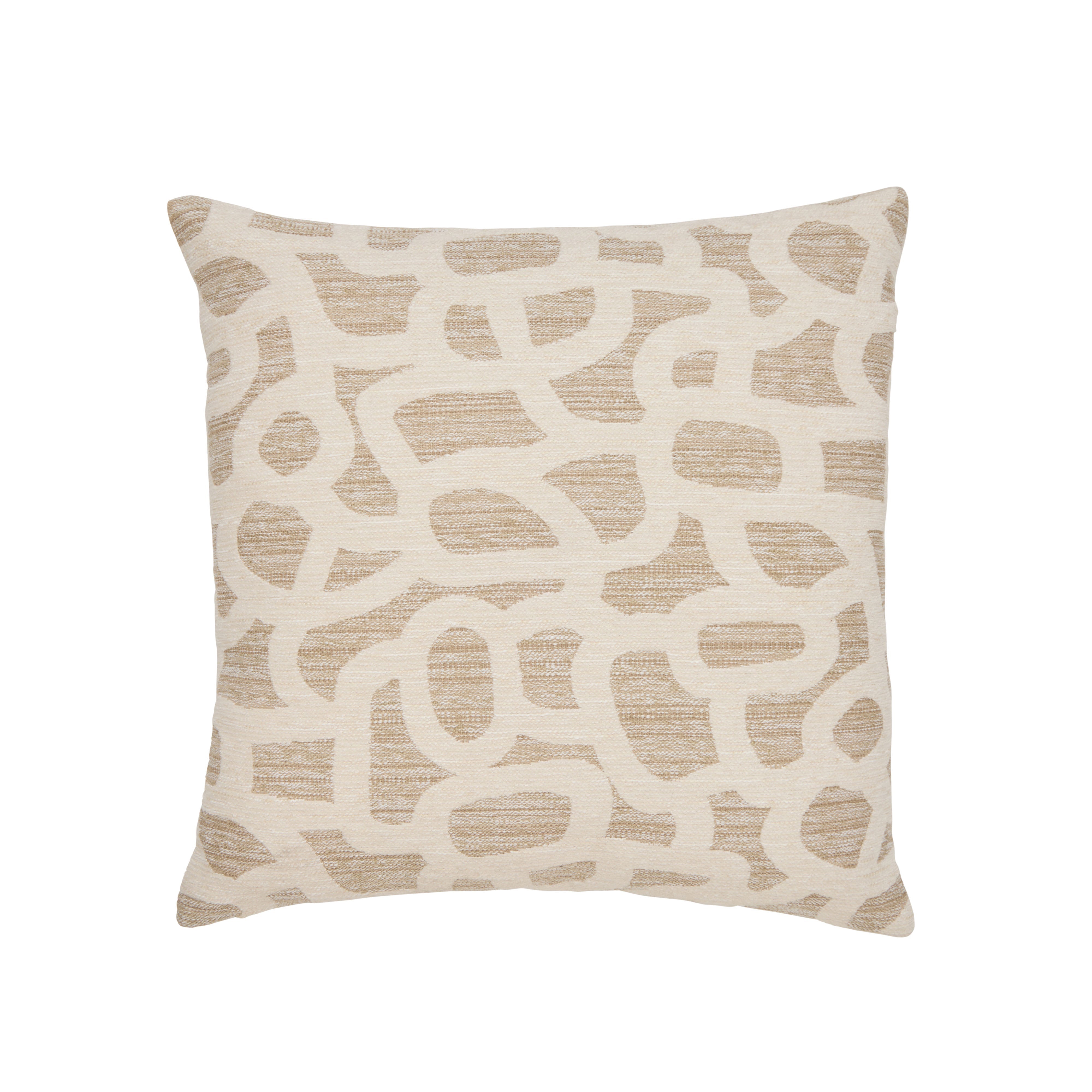 Amalfi Arco Cushion Grey & Ivory