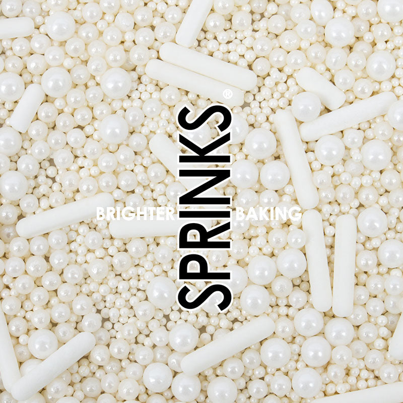 Sprinks Bubble Bounce Sprinkles White 500g