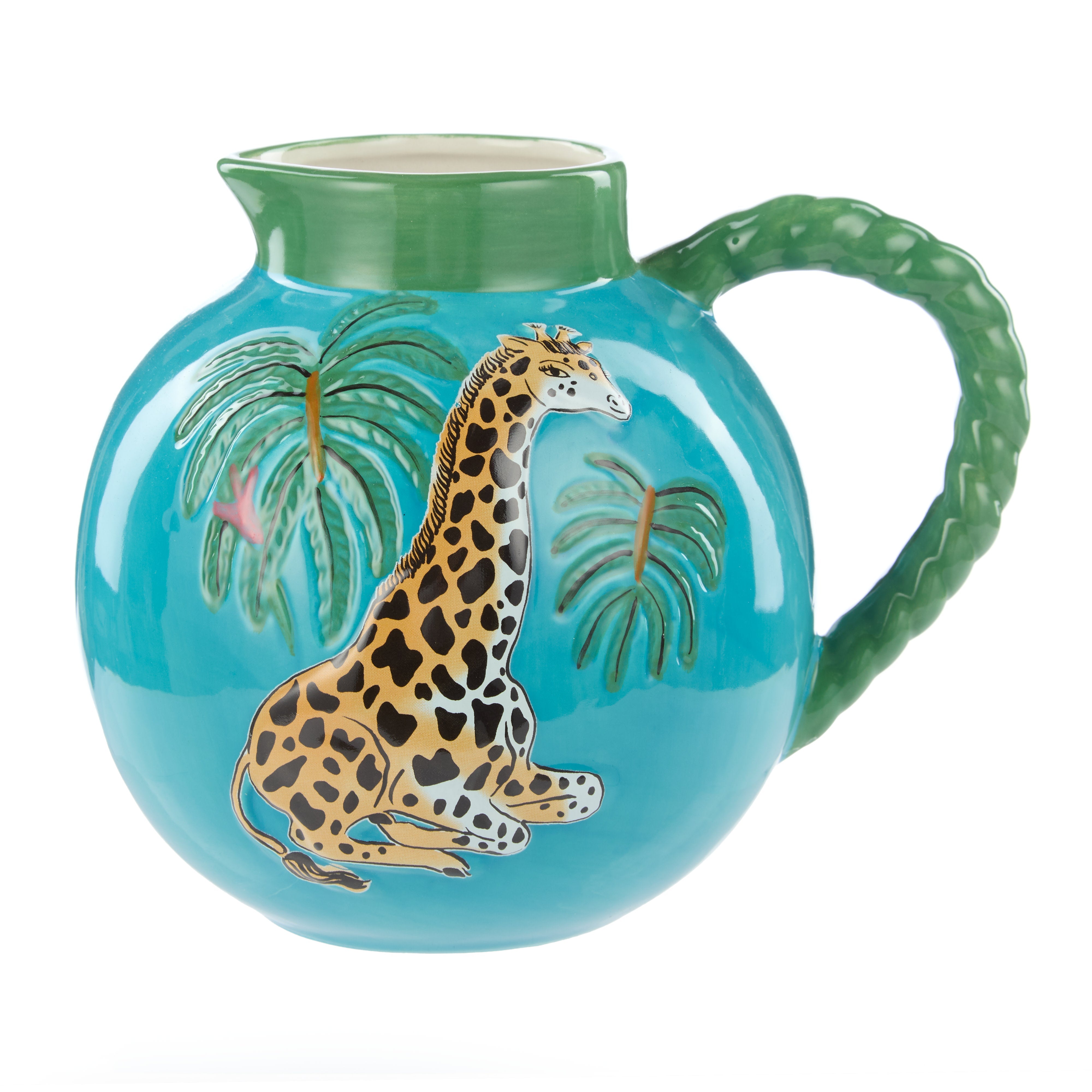 Emporium Fuller Green Giraffe Vase Multi-Coloured