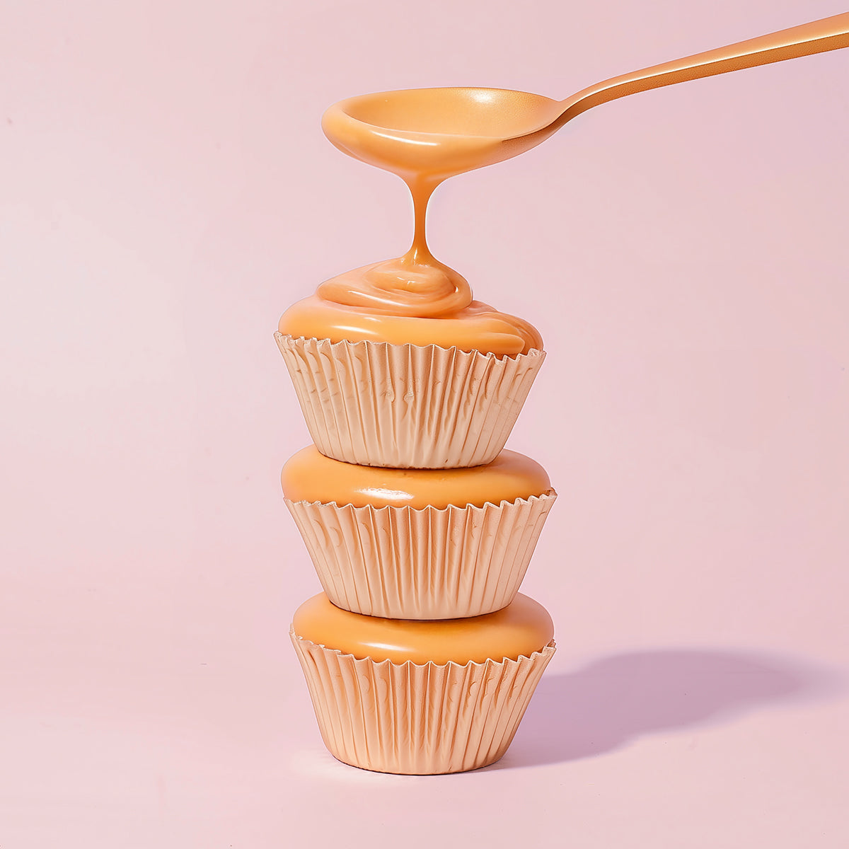 Papyrus Medium Soft Gold Foil Baking Cups 44mm Base 50 Pack