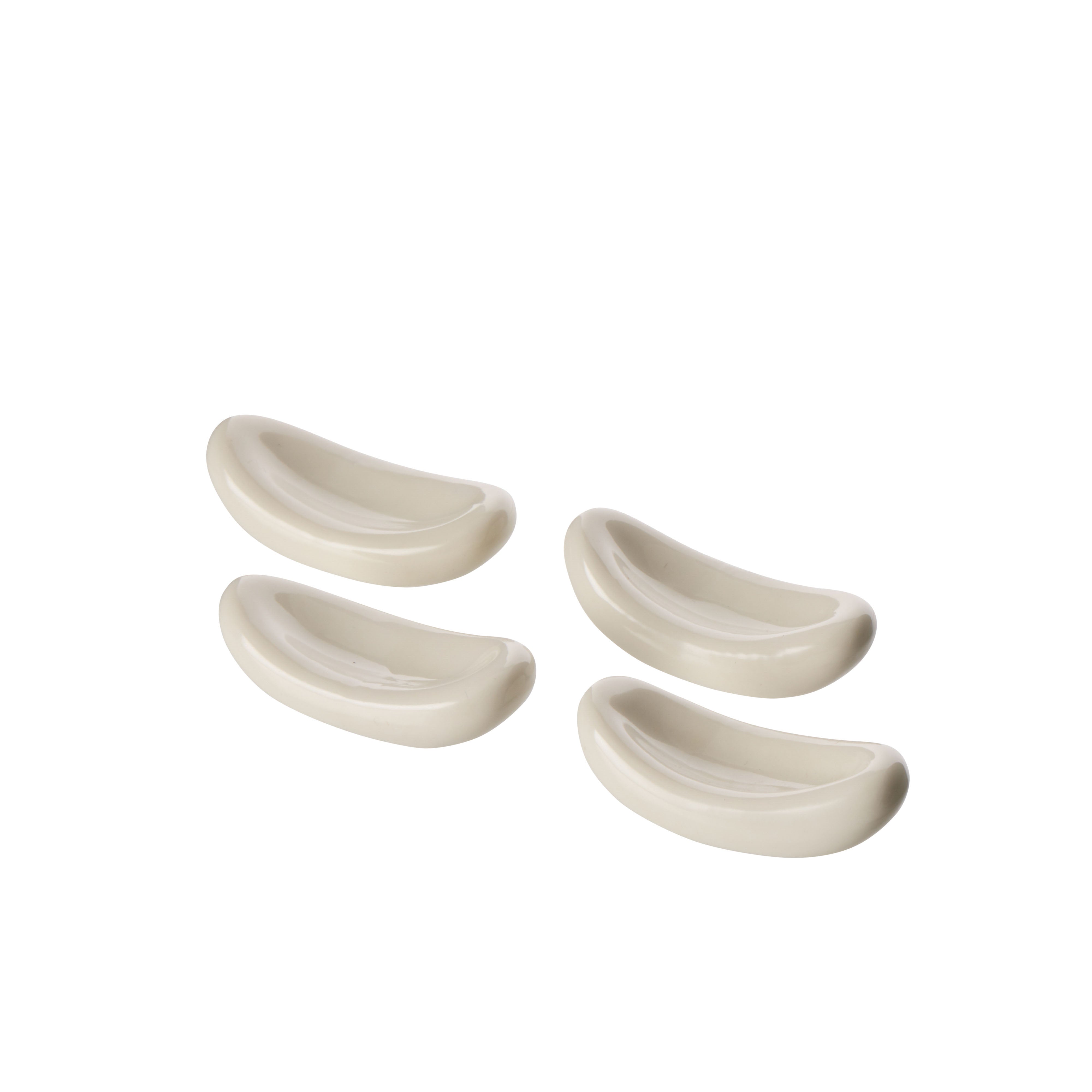Davis & Waddell Wooden Chopsticks with Ceramic Rest 4 Piece Set Assorted