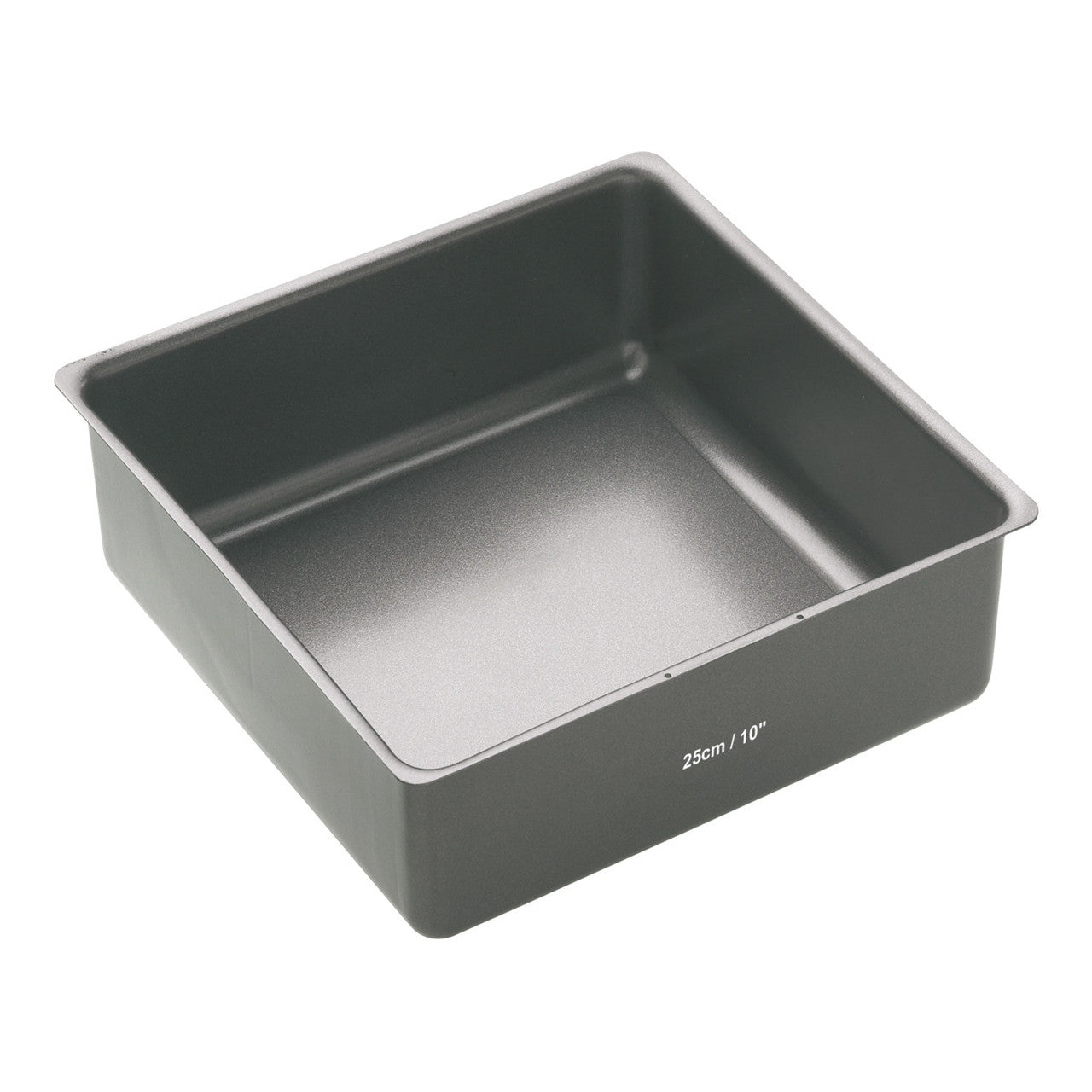 MasterCraft Non Stick Loose Base Deep Square Cake Pan 25cm