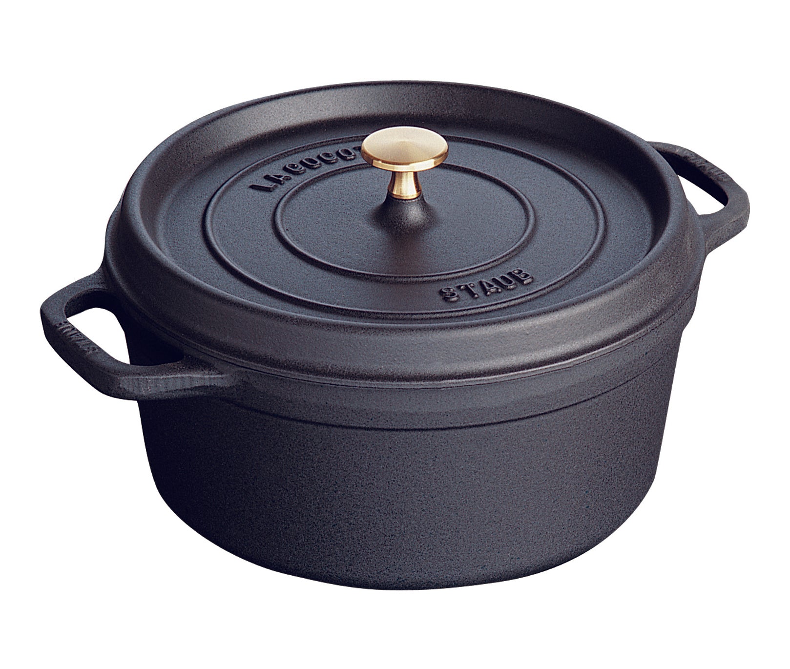 Staub Round Cocotte - 26cm Black