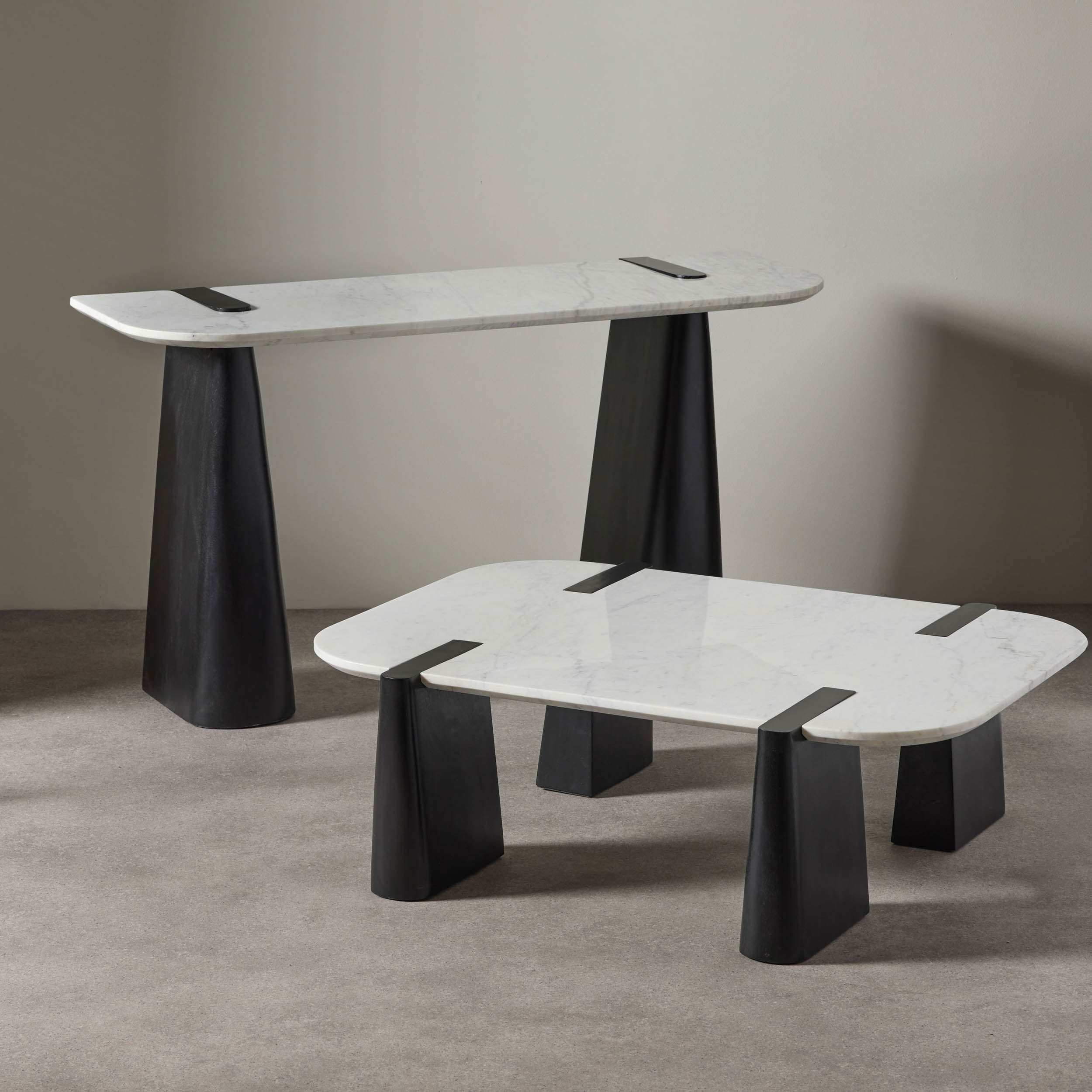 Grand Designs Dray Coffee Table Black & White