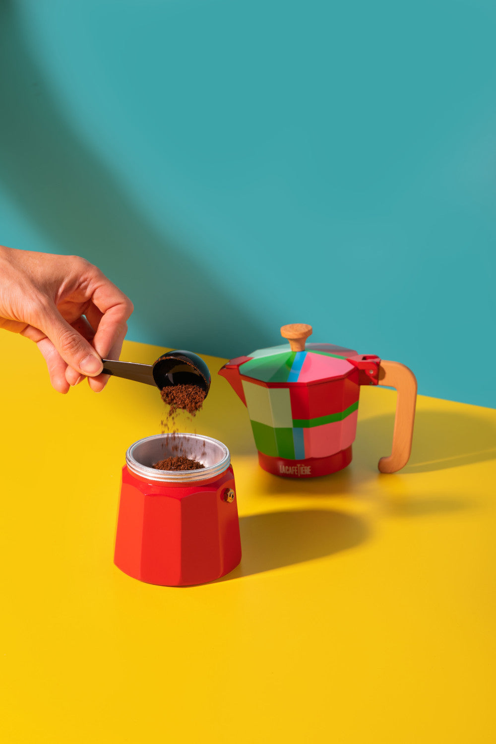 La Cafetière Venice Aluminium Espresso Maker 6 Cup / 290ml (Utopian Lines)