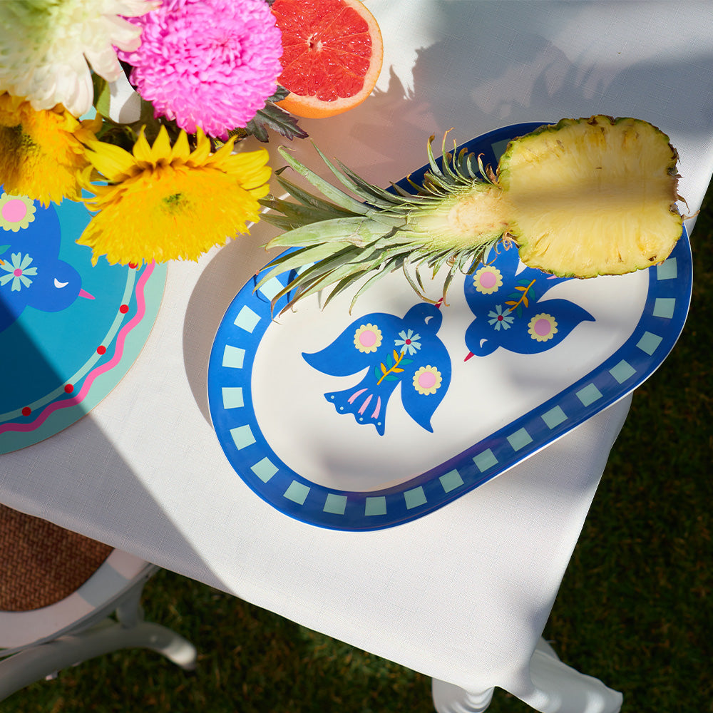 Annabel Trends Serving Platter Fiesta Bird