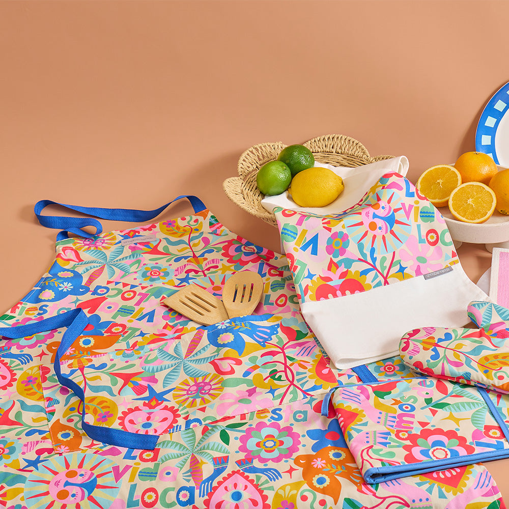 Annabel Trends Cotton Oven Mitt Single Fiesta