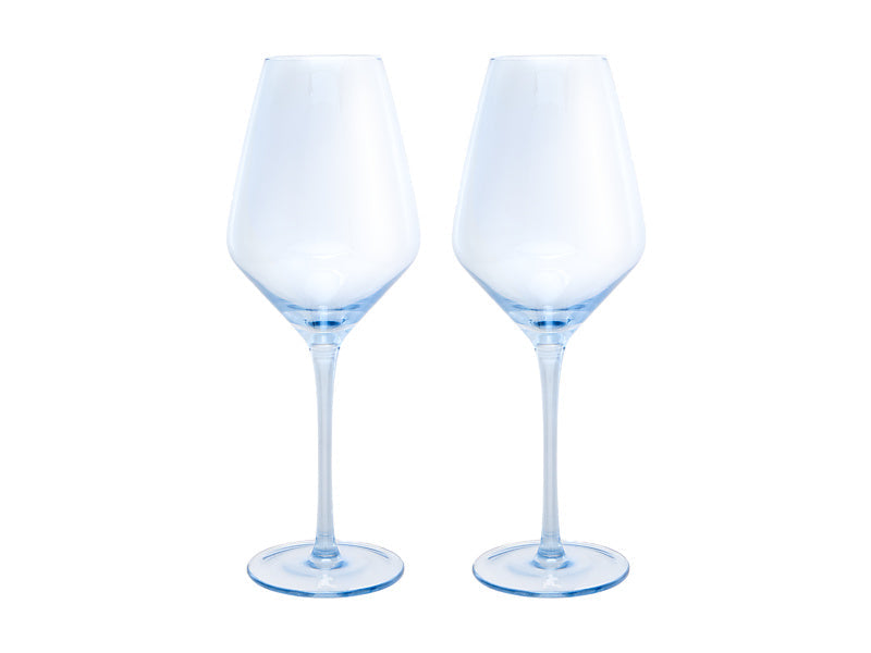 Maxwell & Williams Glamour Wine Glass Green 480ml 2 Piece