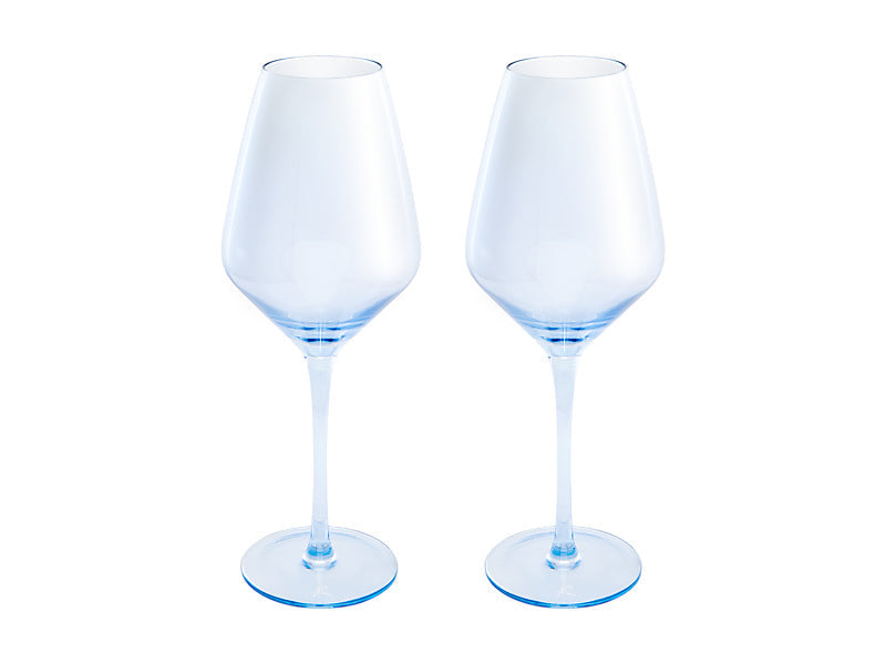 Maxwell & Williams Glamour Wine Glass Green 480ml 2 Piece
