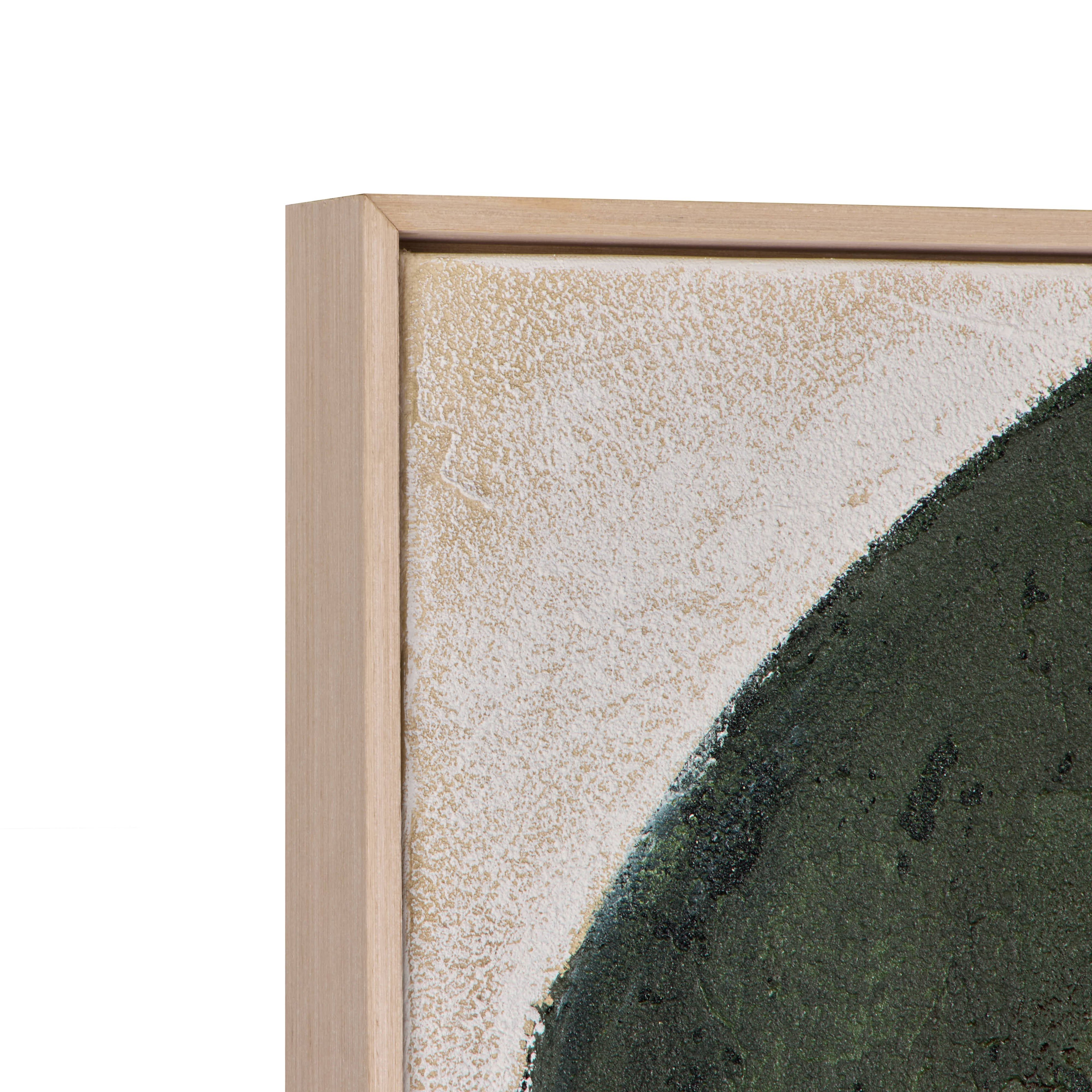 Grand Designs Verant Stones Wall Art Green & White