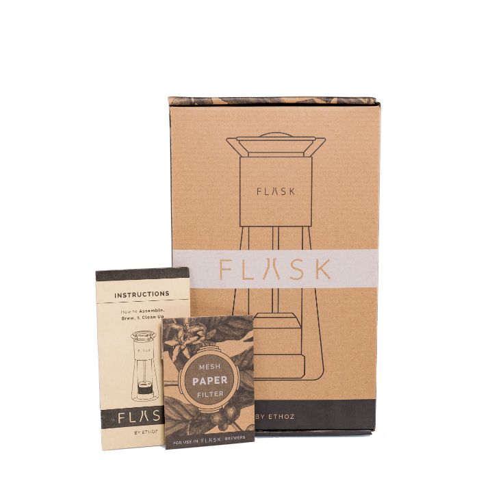 ethoz Flask Coffee Press Glass 500ml (17oz)