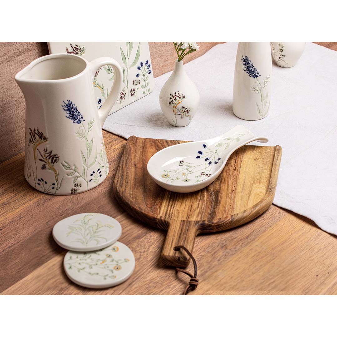Ladelle Flora 4pk Coaster