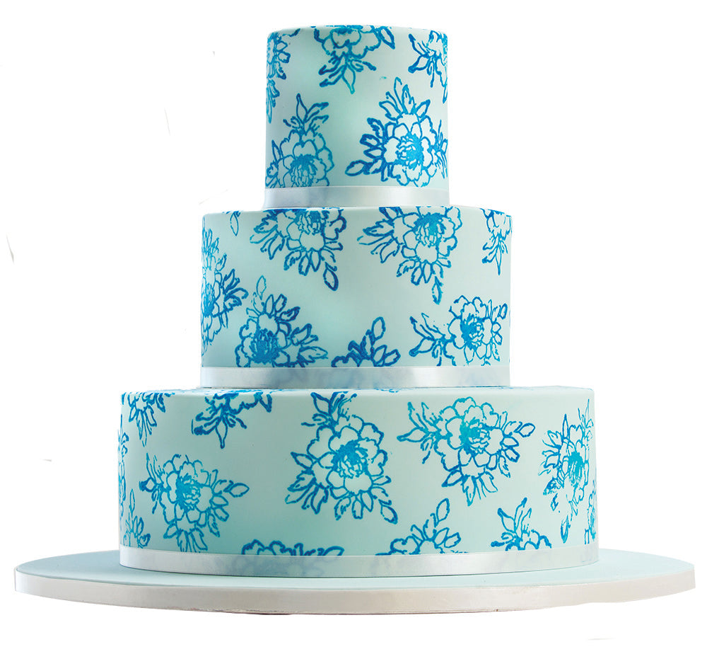 Stamp a Cake Flowers Stamp