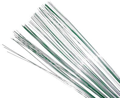 Bake Group Flower Wire 24 Gauge Dark Green Metallic