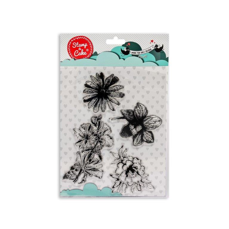 Stamp a Cake Flowers Stamp