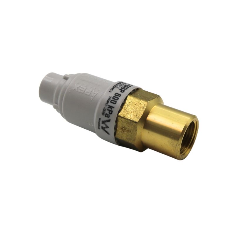 Apex Filtamate PLV 600kPa 1/4 inch JG - 1/2 inch BSP Brass Inlet