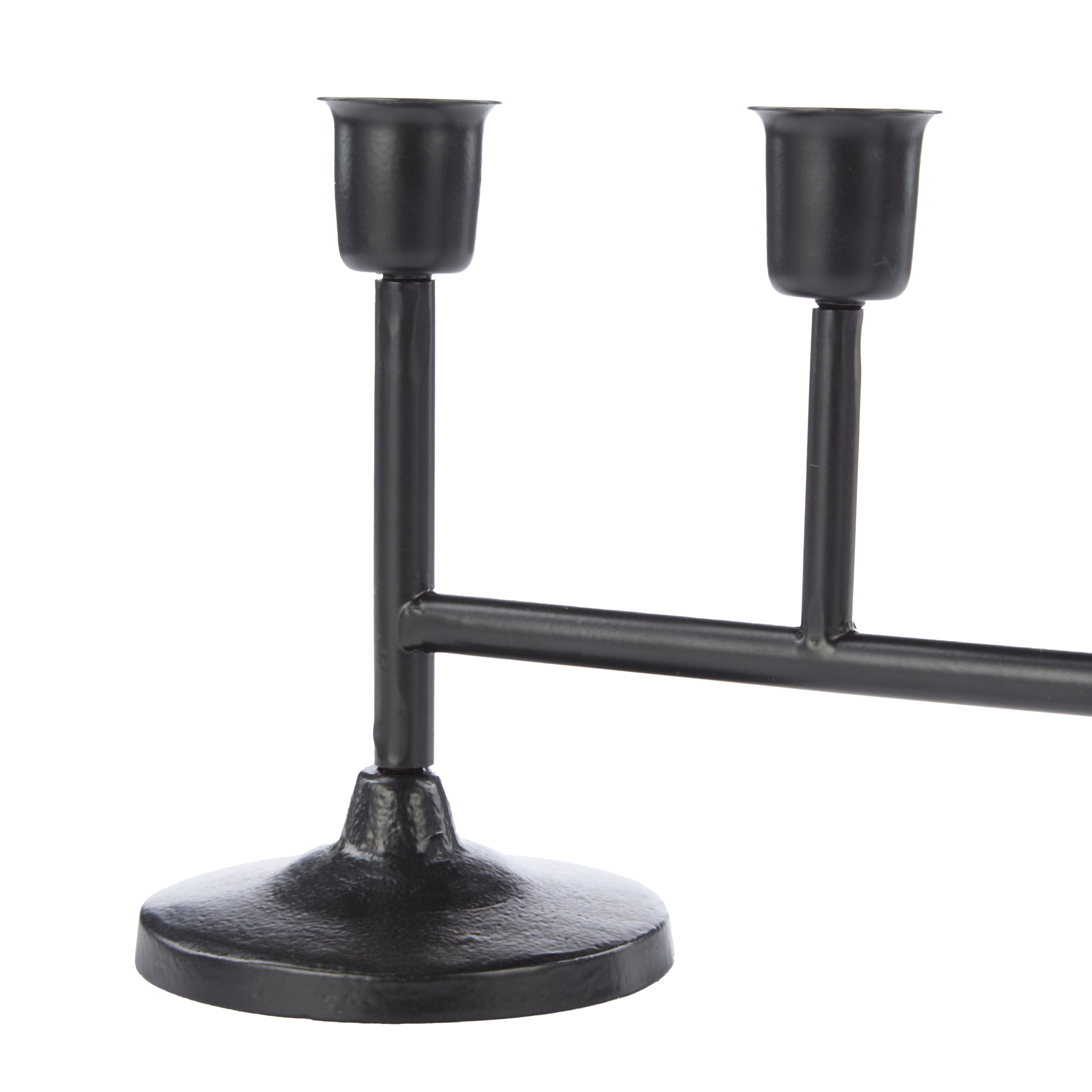 Amalfi Ford Candleholder Black