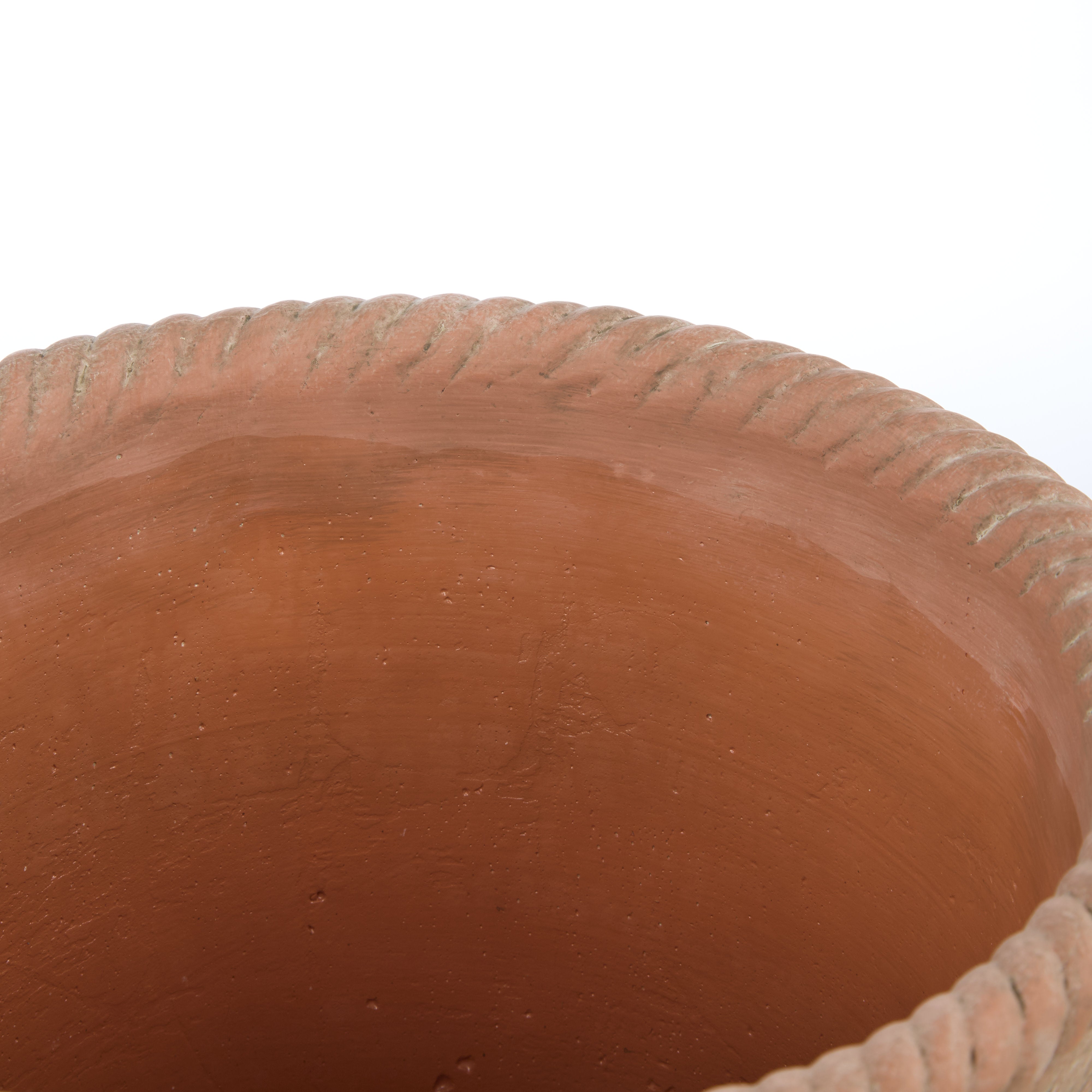 Rogue Chinon Round Pot With Saucer Large
