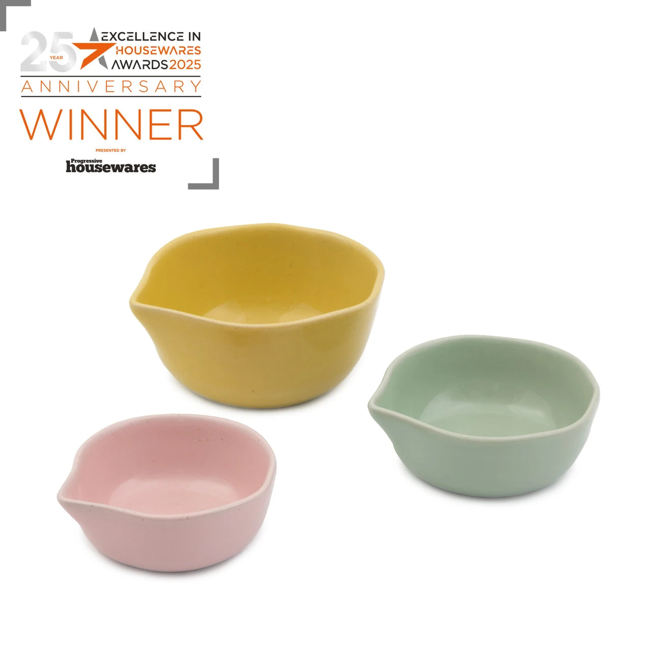 Jamie Oliver Big Love Pinch-Me Pots Set of 3