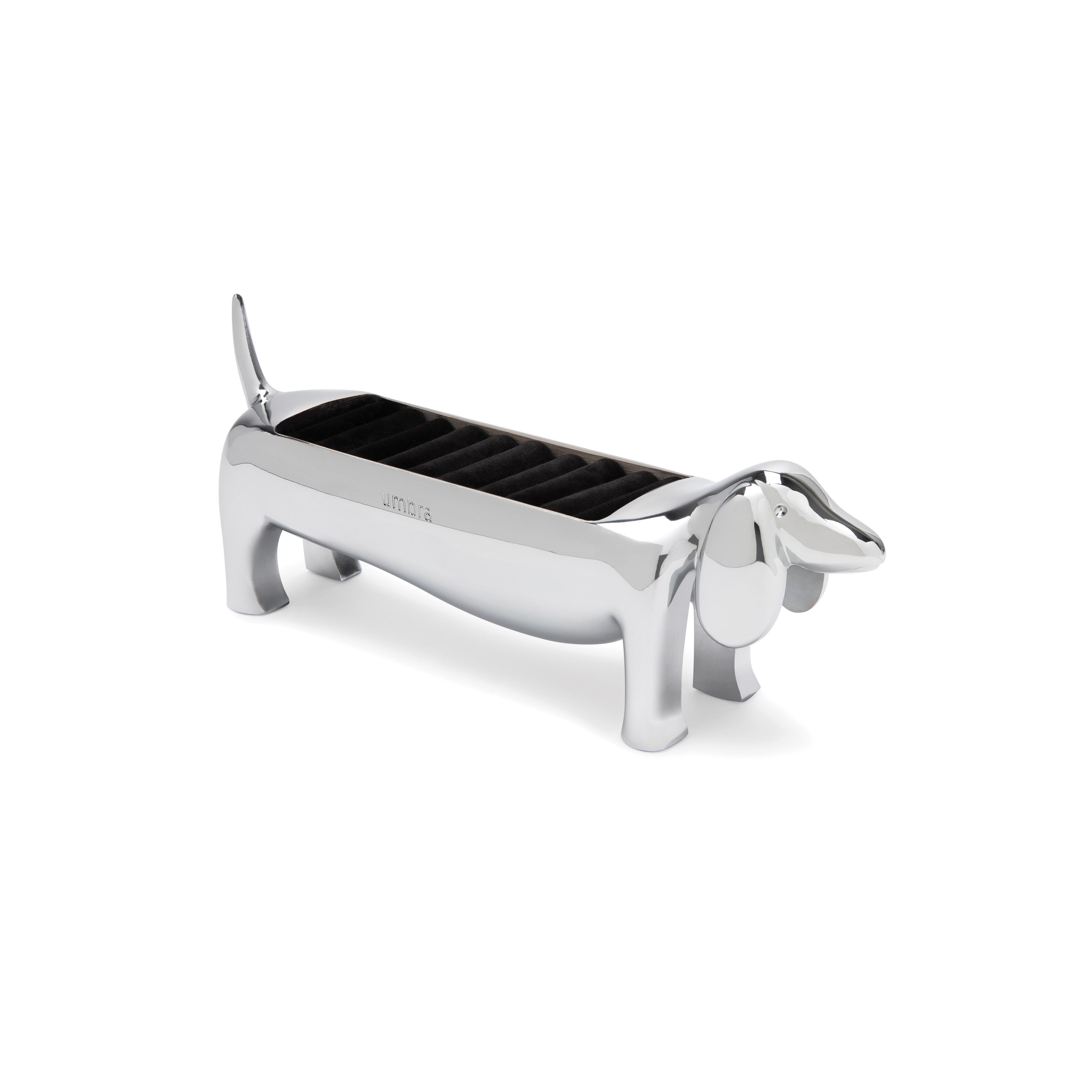 Umbra Dachsie Ring Holder Chrome