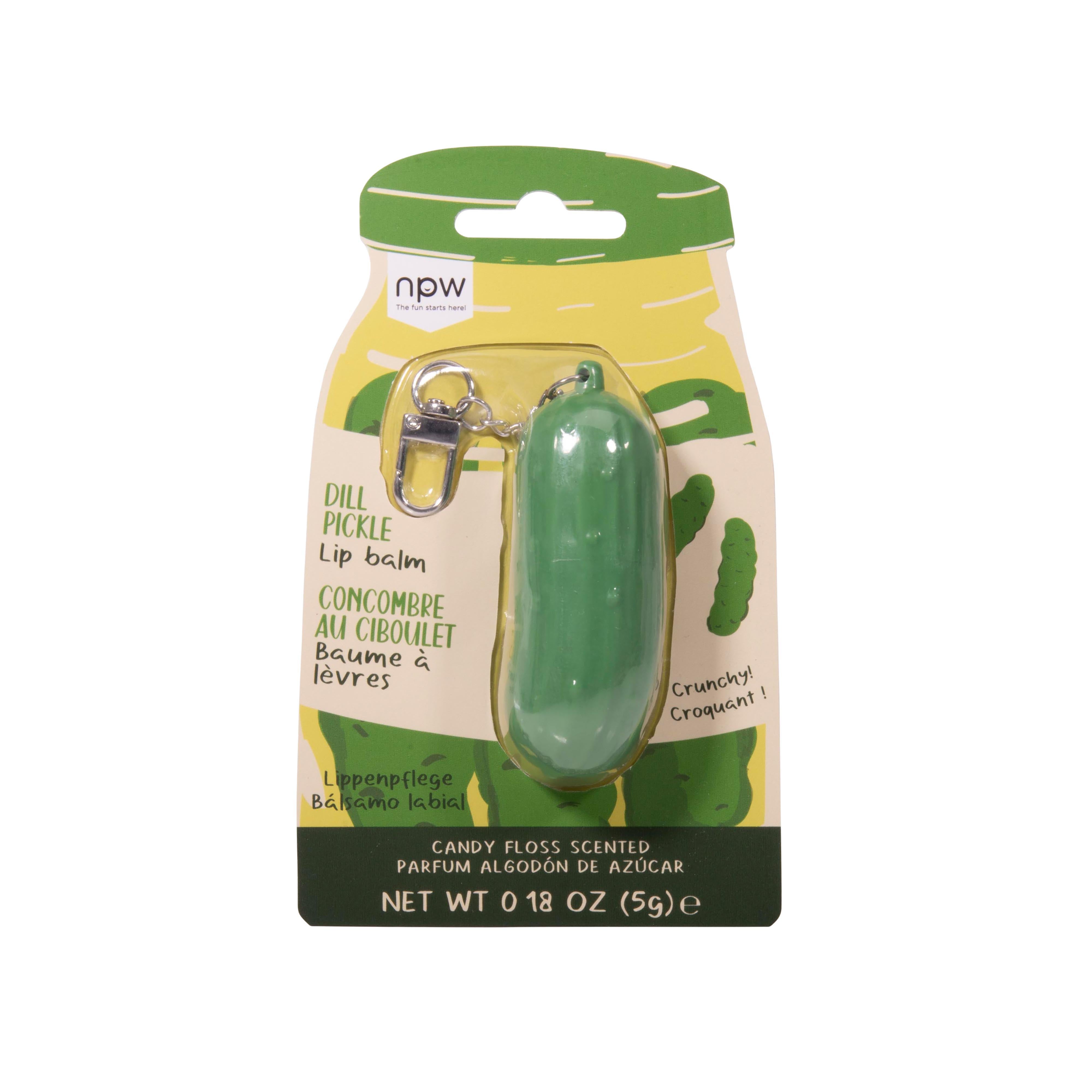 NPW Pickle Lip Balm Green