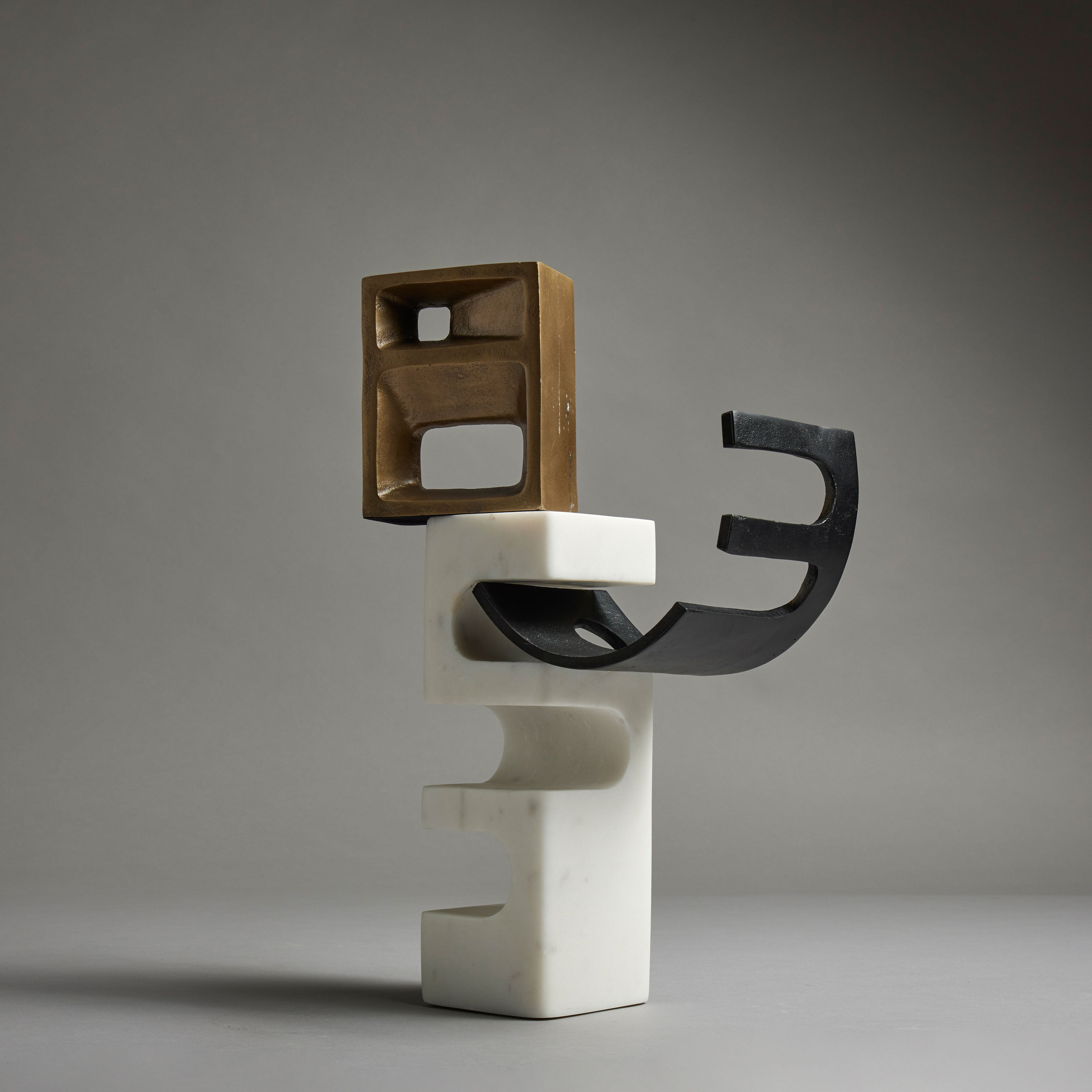 Grand Designs Cubis Bookends 2 Piece Set Gold