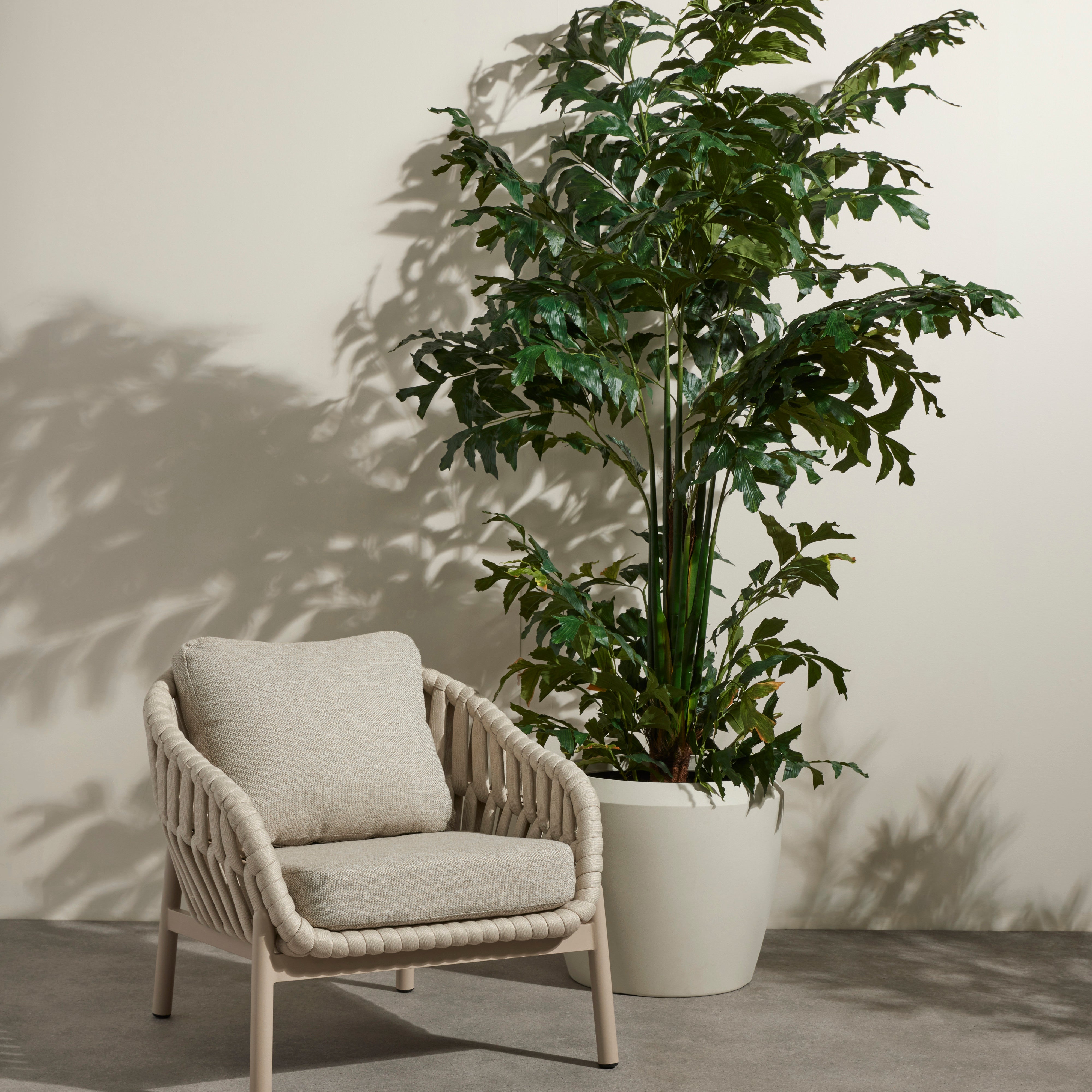 Grand Designs Elwood Outdoor Chair Cream