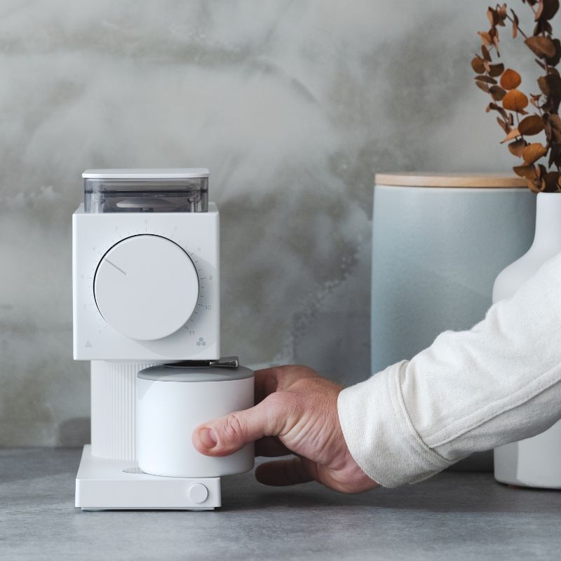 Fellow Ode Gen 1 Grinder & Free Gen 2 Brew Burr Bundle - White