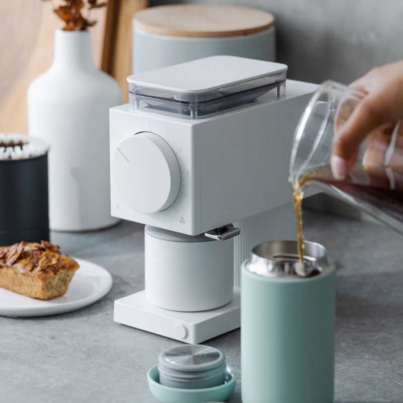 Fellow Ode Gen 1 Grinder & Free Gen 2 Brew Burr Bundle - White