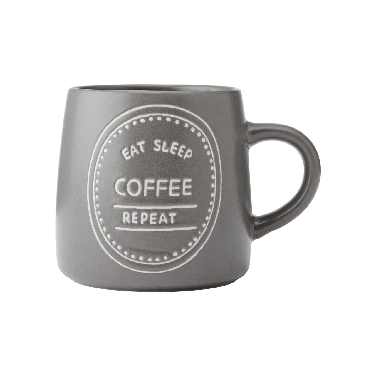 Mikasa Stoneware Mug 400ml (Eat Sleep Coffee)