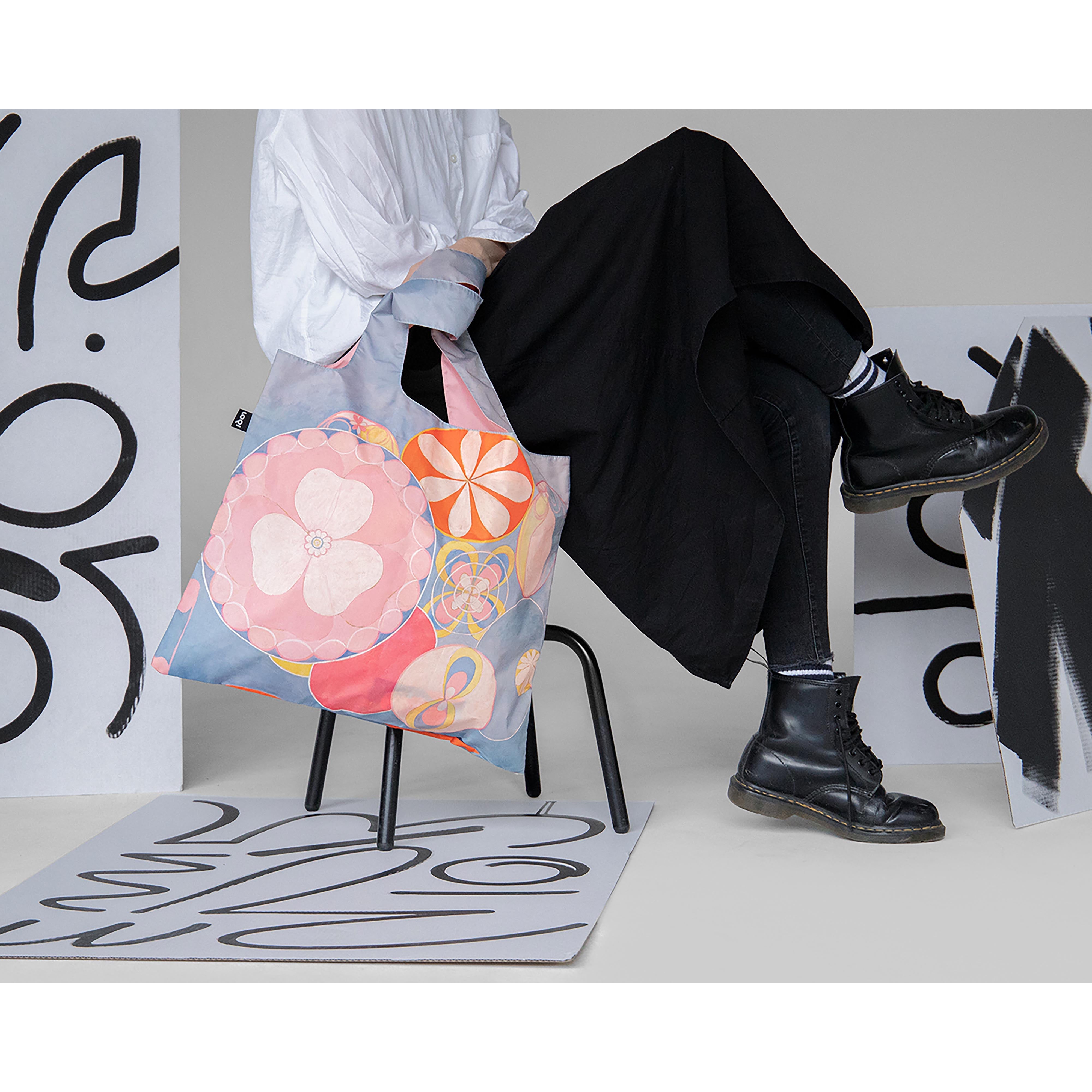 LOQI Hilma af Klint Childhood Tote Bag