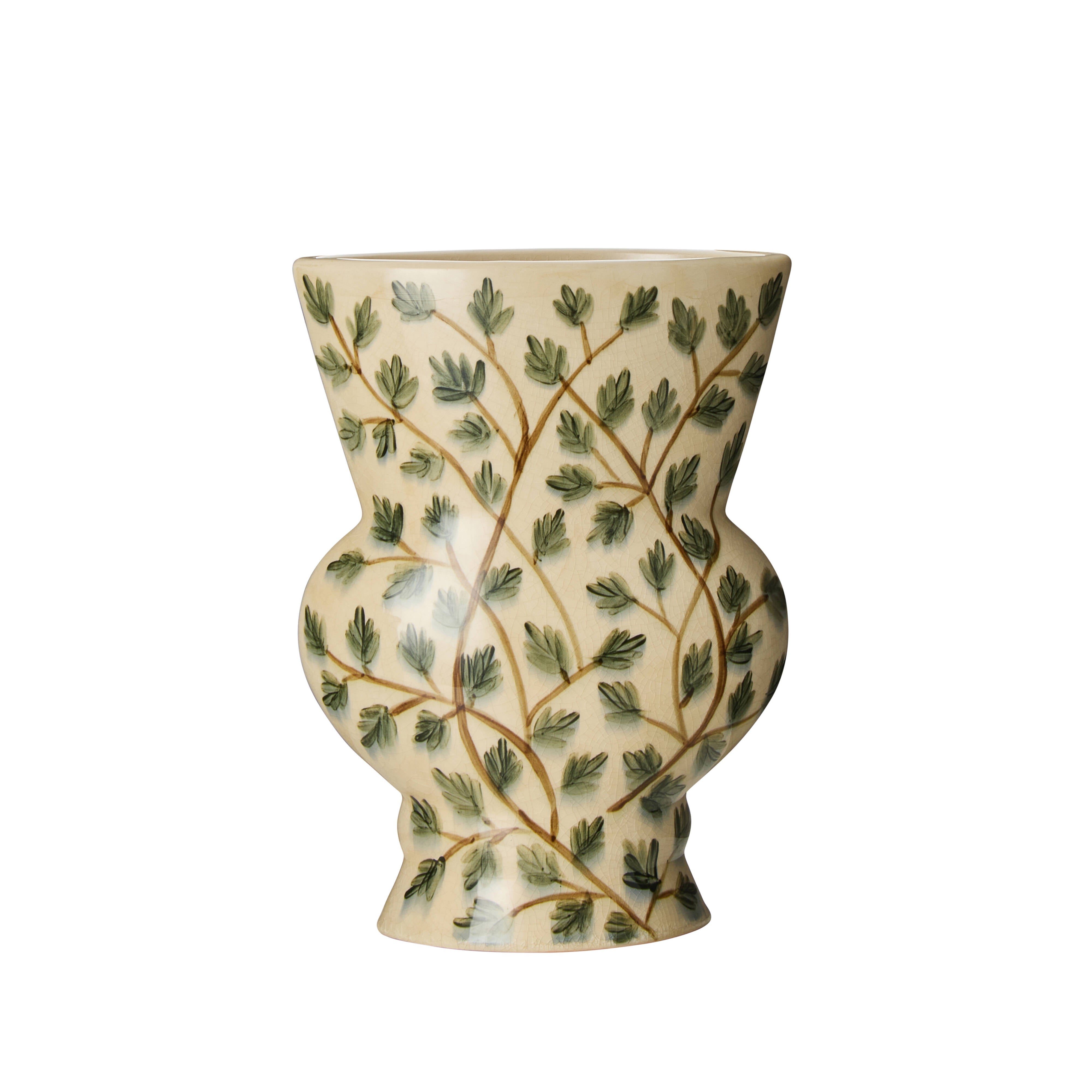 Society Home Florien Vase Natural & Green