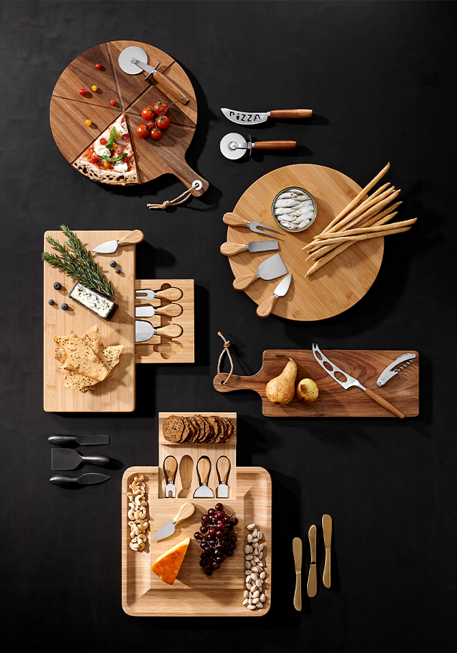 Tempa Fromagerie Square Serving Set