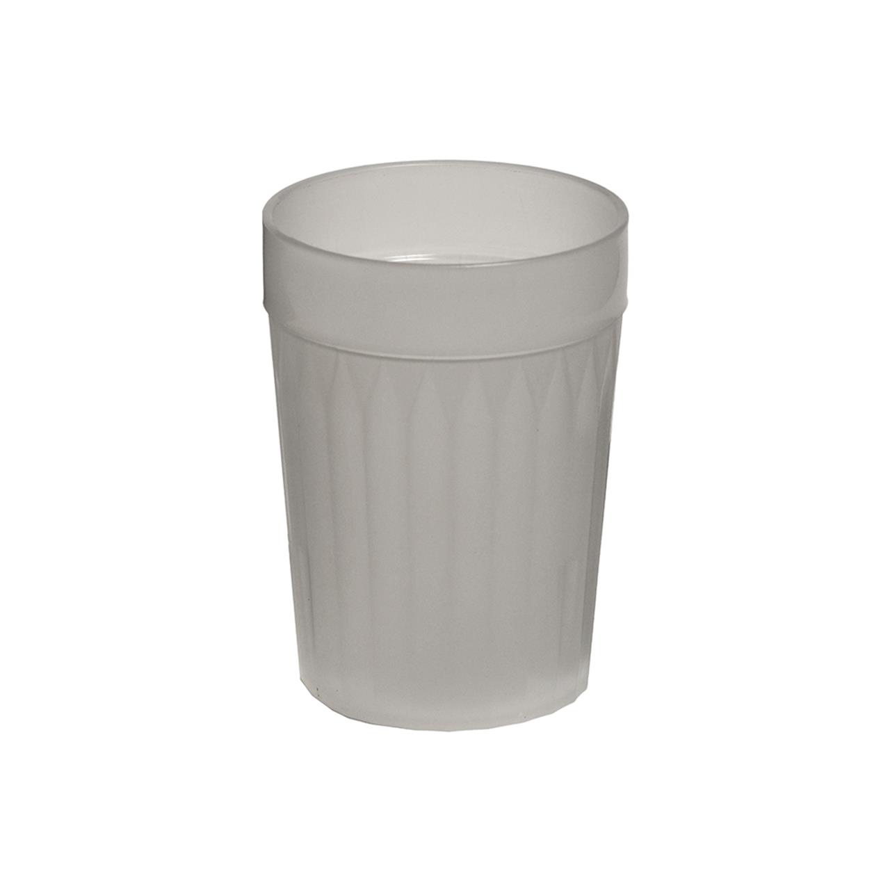 KH Healthcare Frosted Plastic Tumbler 230mL #30 Polypropylene