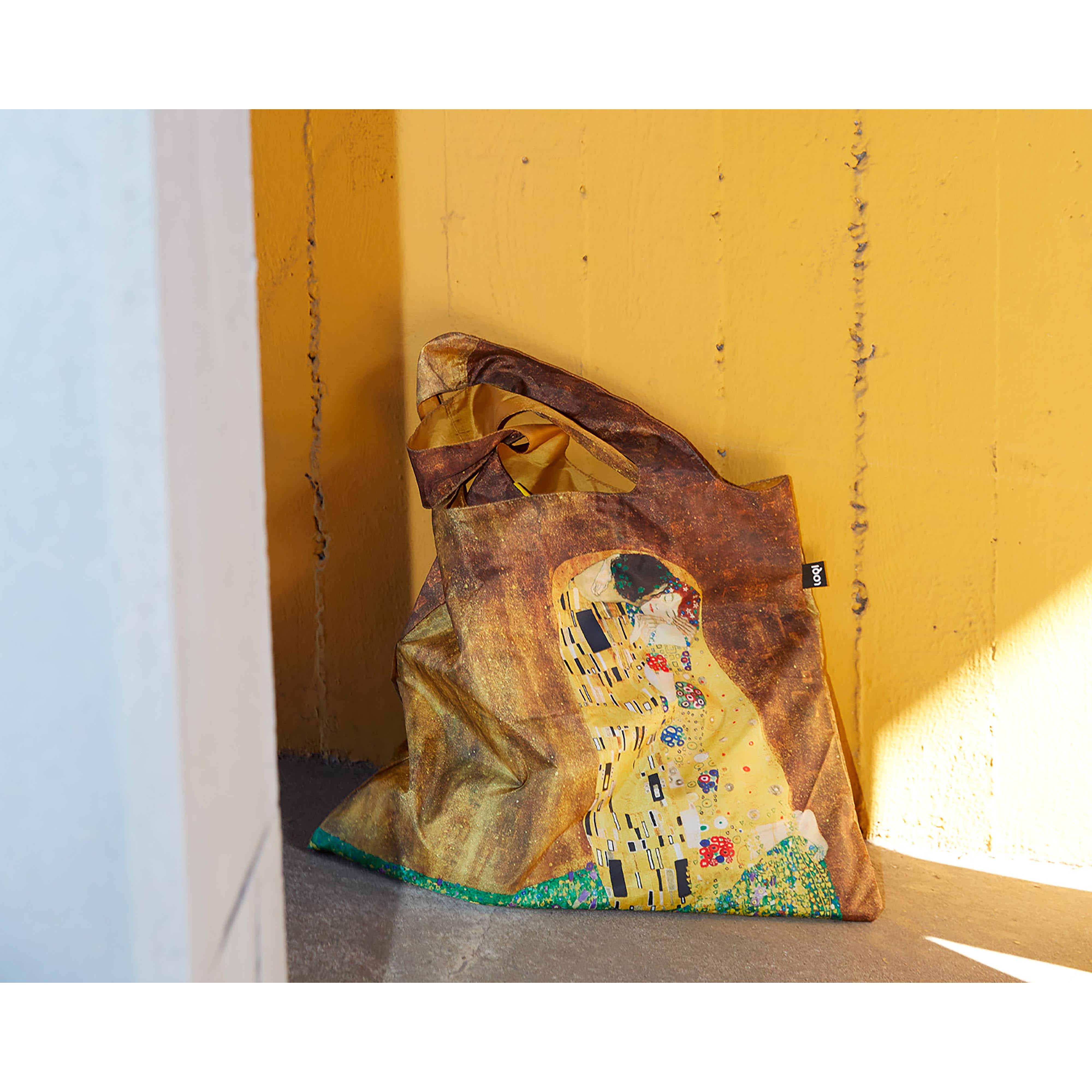 LOQI Gustav Klimt The Kiss Tote Bag