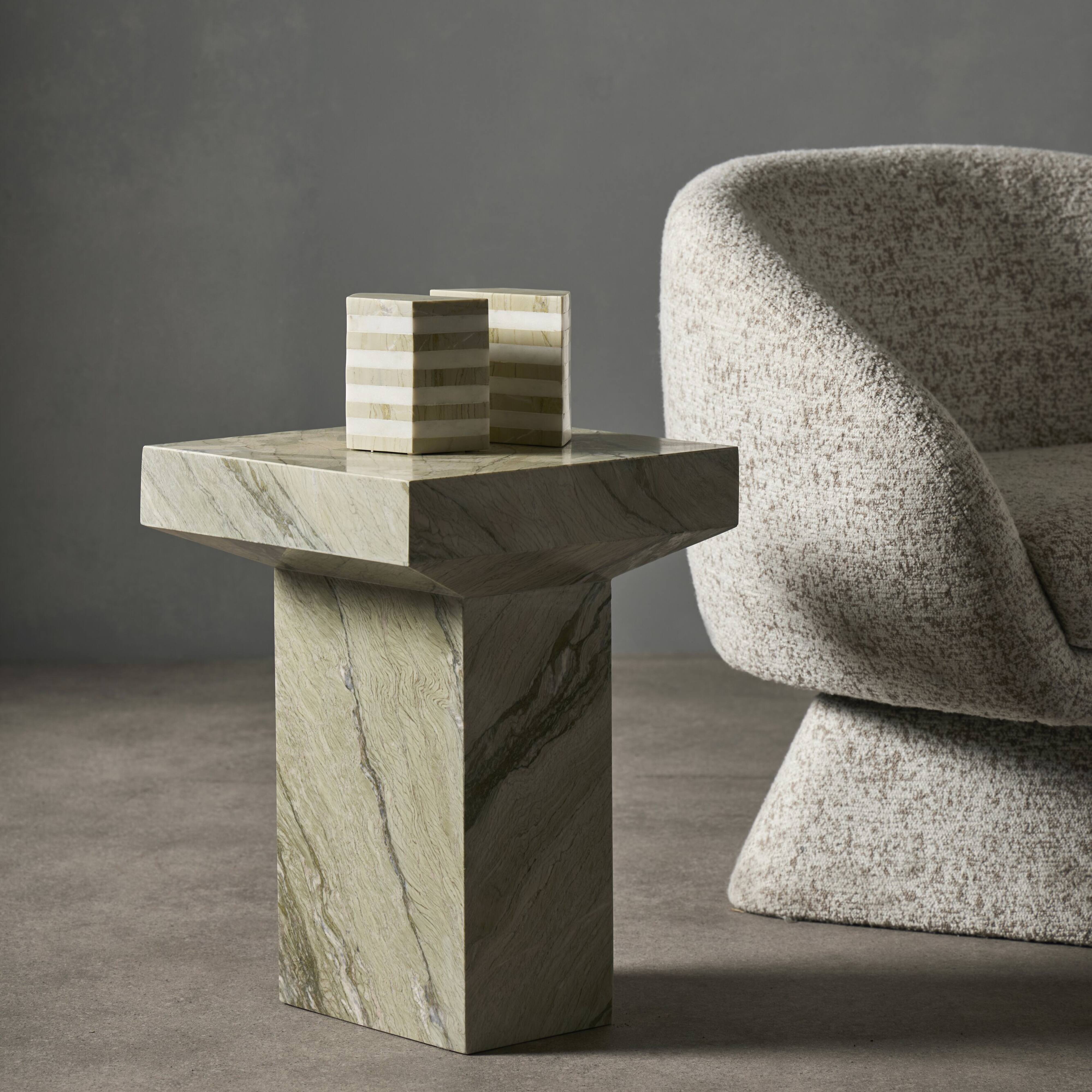 Grand Designs Astra Katni Marble Bookend Set