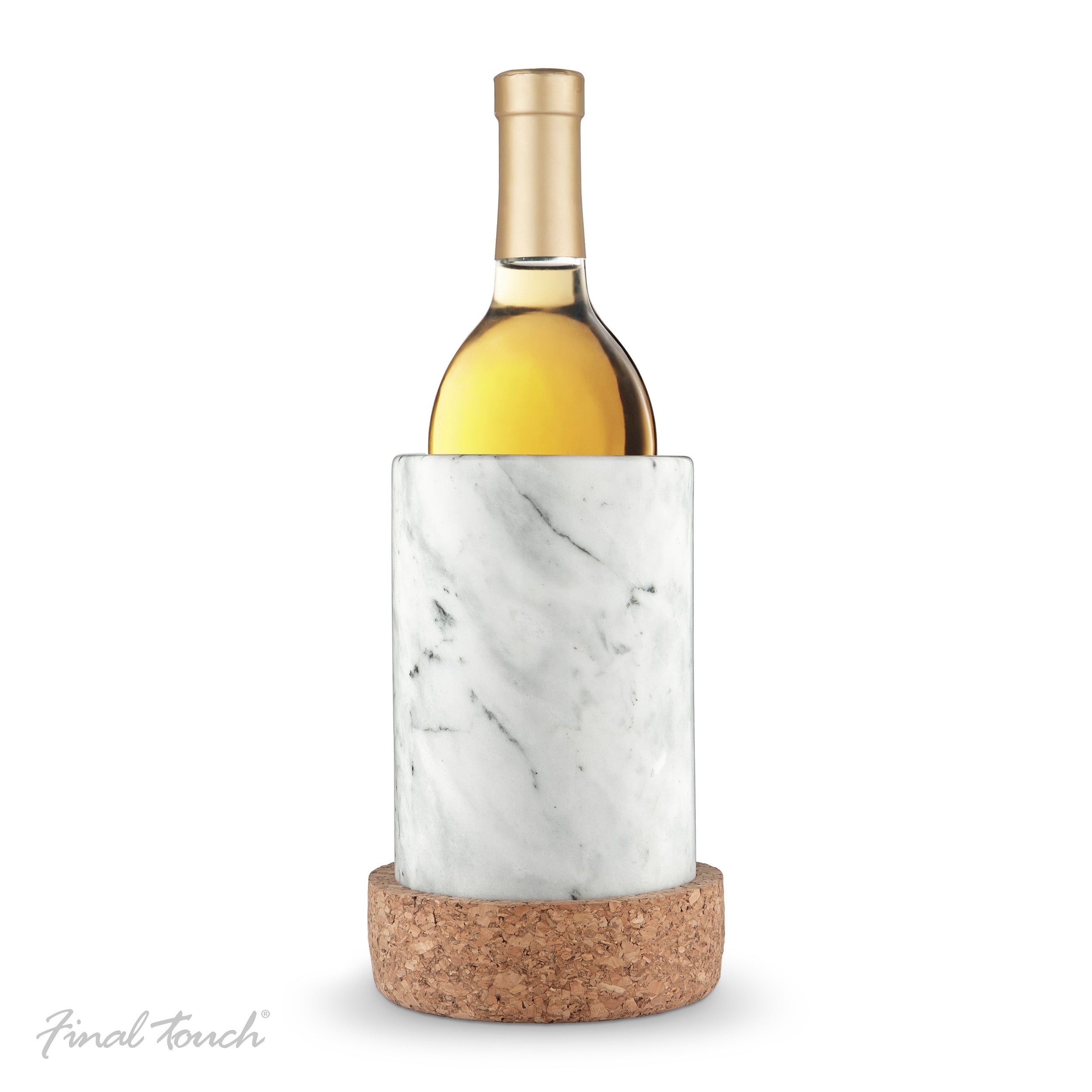 Final Touch Marble & Cork Wine Chiller