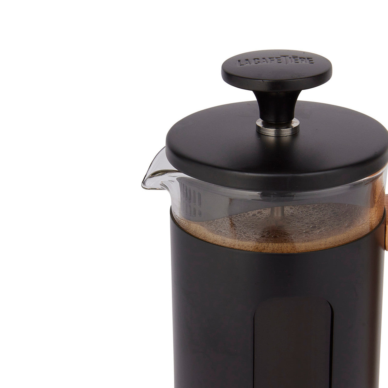 La Cafetière Pisa Stainless Steel Cafetière 3 Cup / 350ml (Black)