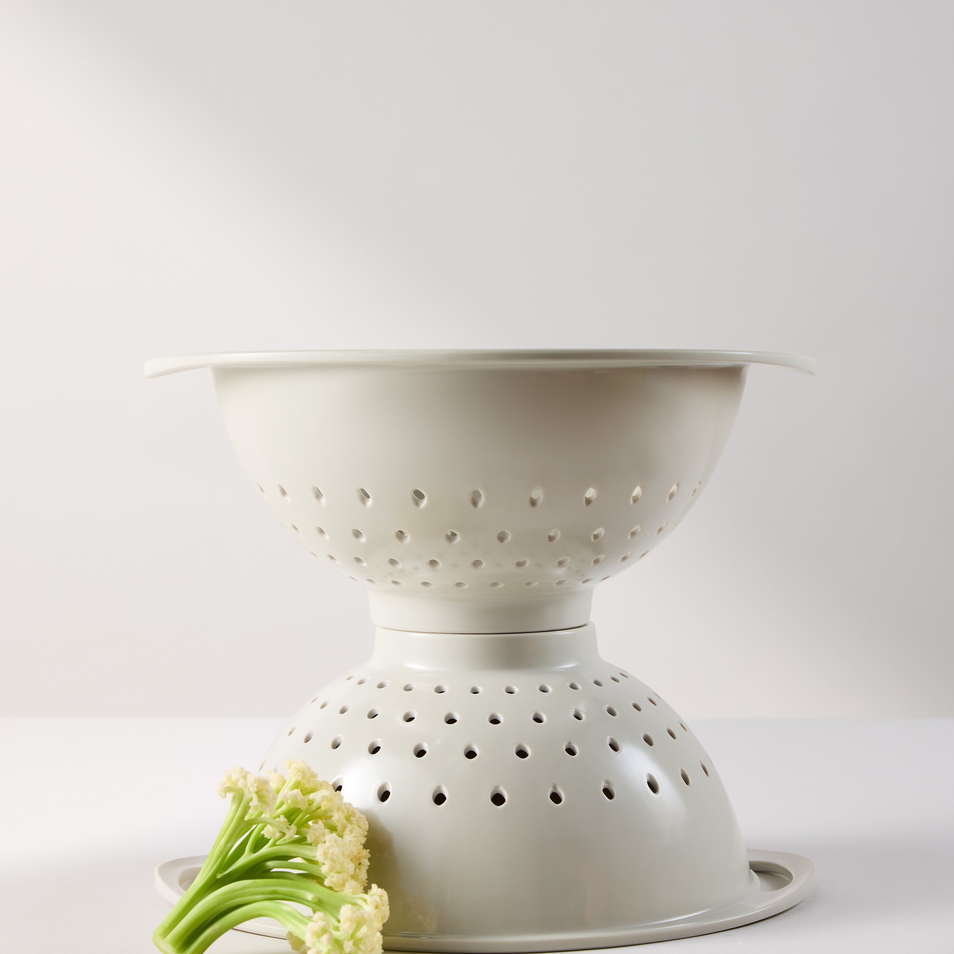 SVNA Melamine Colander Cream