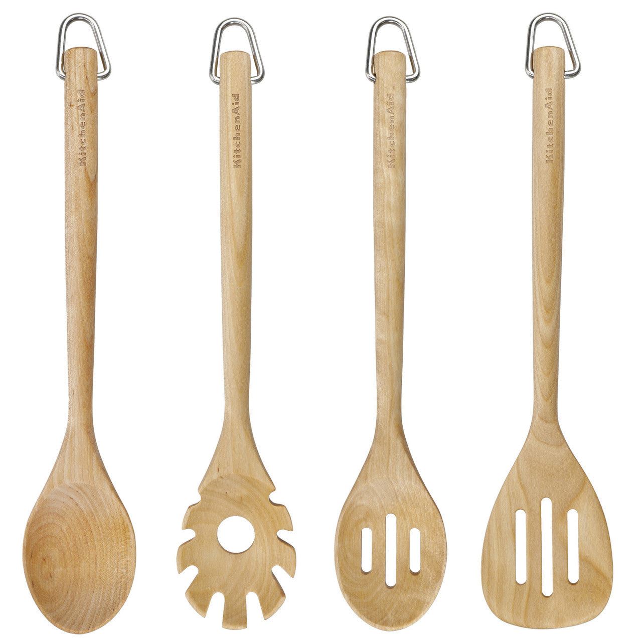 KitchenAid 4 Piece Birchwood Tool Set