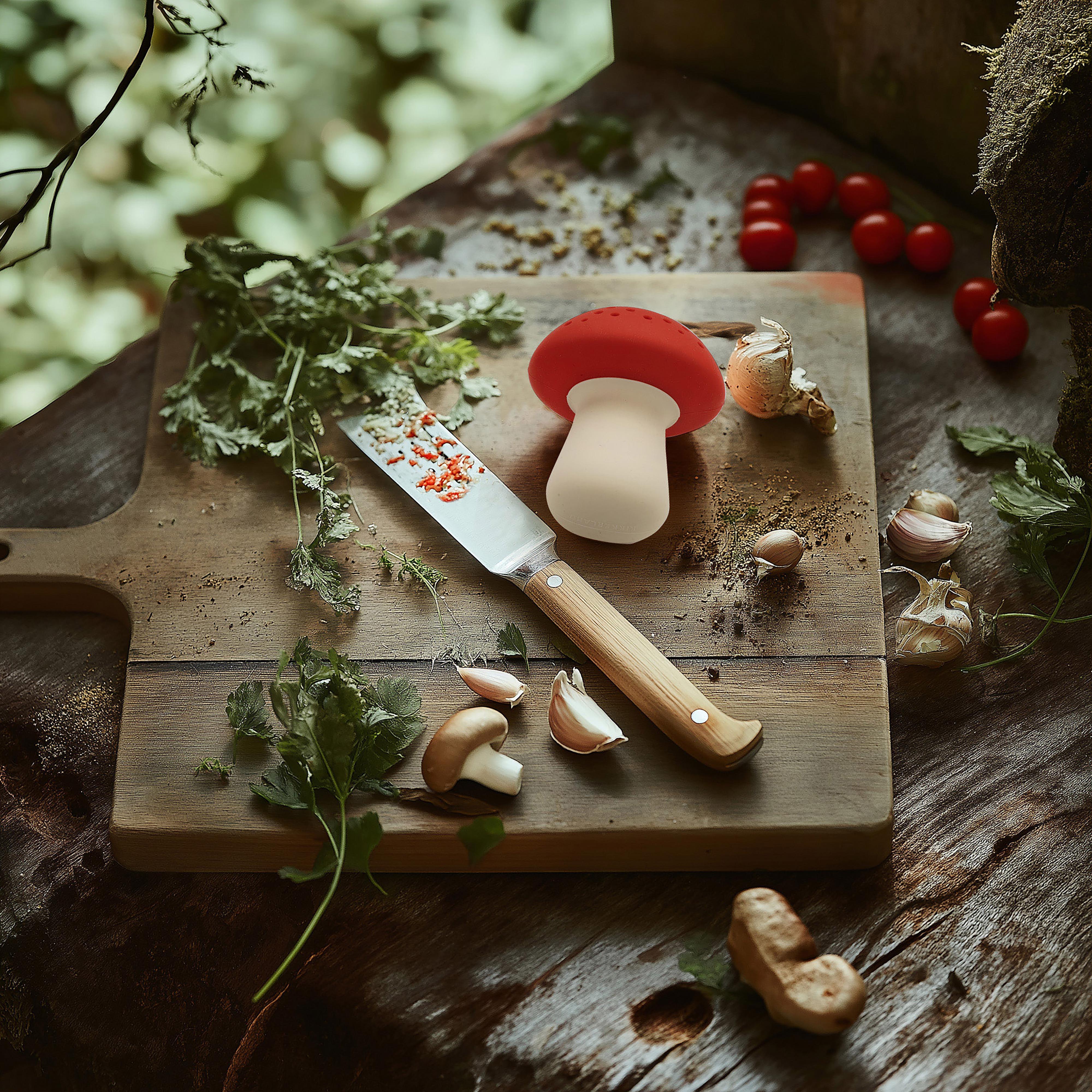 Kikkerland Mushroom Herb Infuser Multi-Coloured