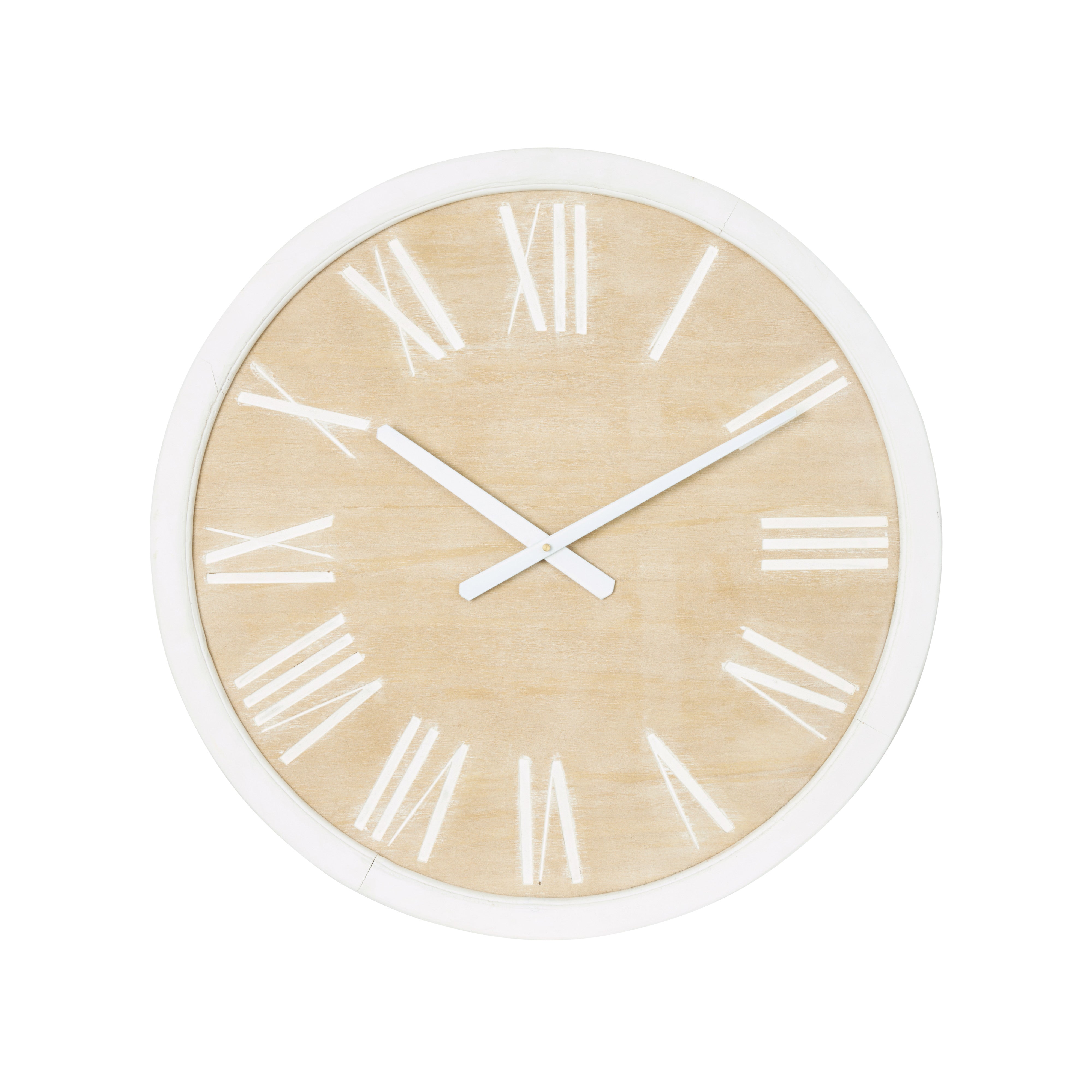 Amalfi Devereaux Wall Clock 60cm White