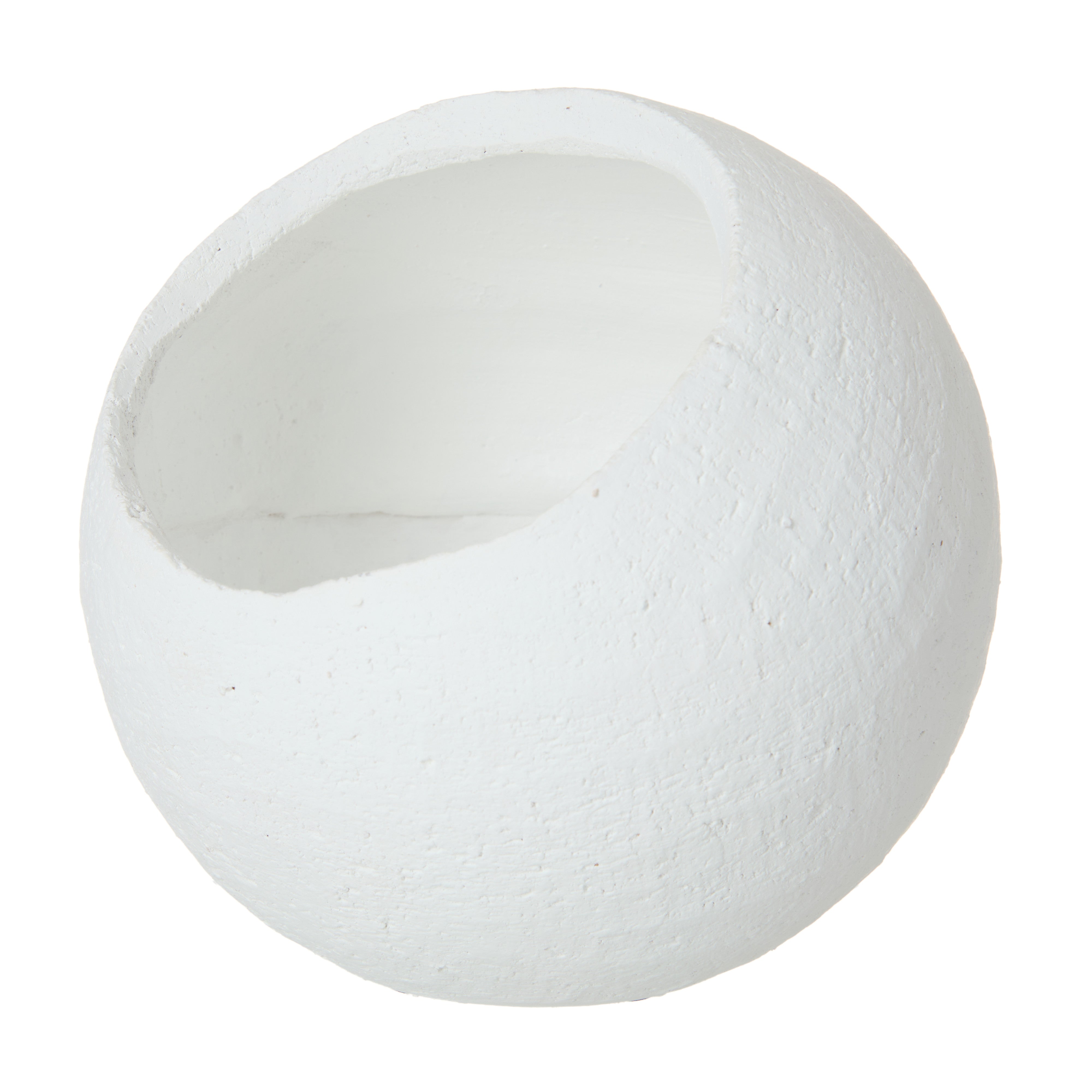 Rogue Ithaca Round Planter Medium White