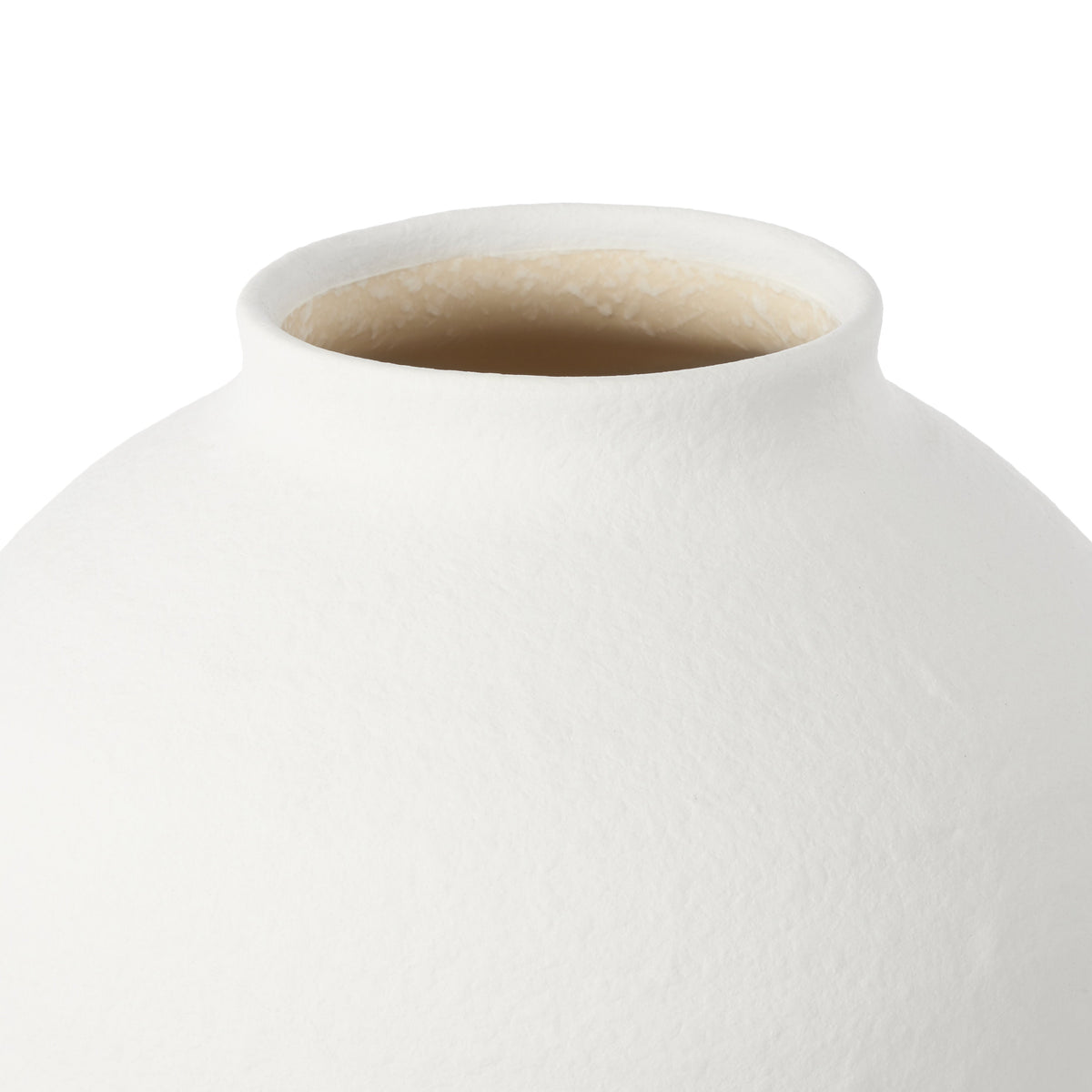 Amalfi Kamari Clay Vase Medium White