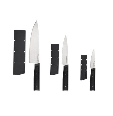 KitchenAid 3 Piece Chef Knife Set with Sheaths