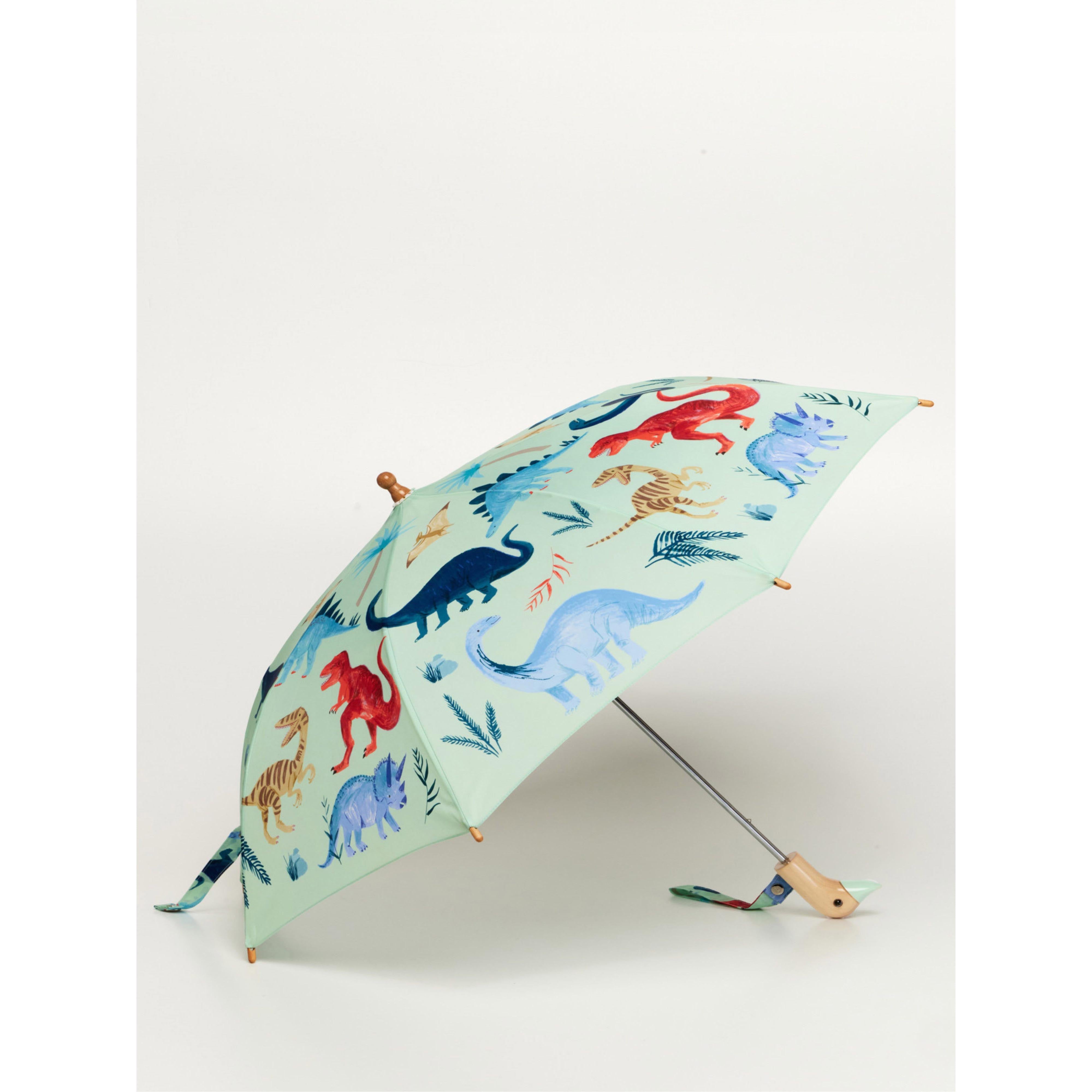 Original Duckhead x Meri Meri Duckling Umbrella Dinosaur Kingdom Multi-Coloured